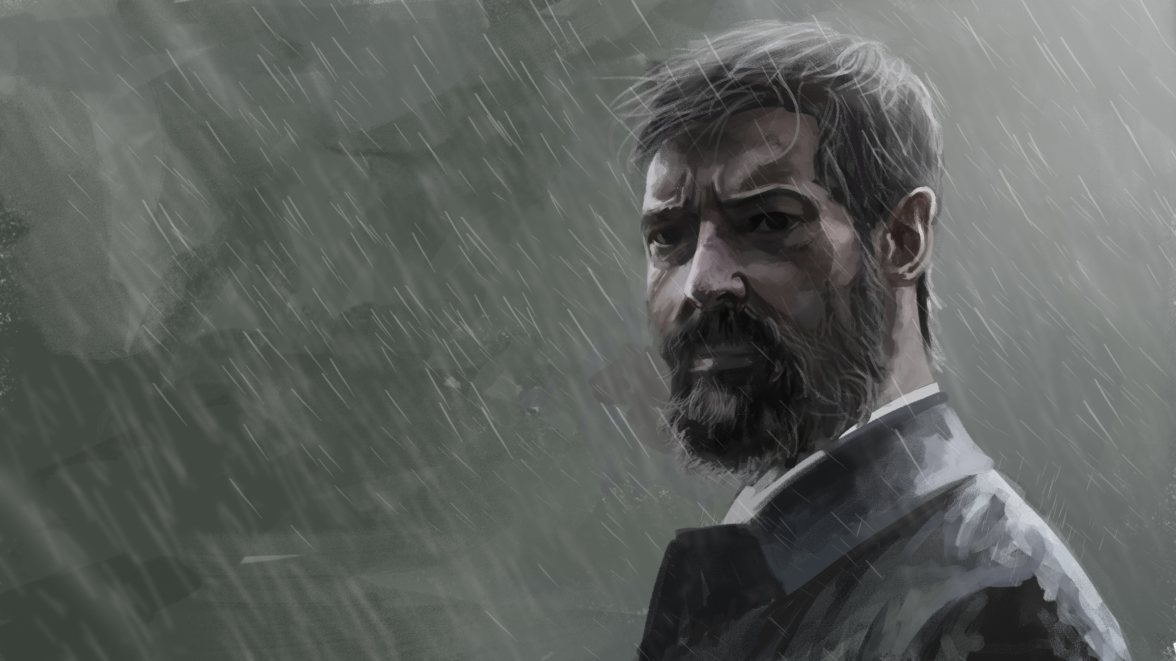 Logan 4k Paint Art, HD Superheroes, 4k Wallpapers, Images, Backgrounds,  Photos and Pictures
