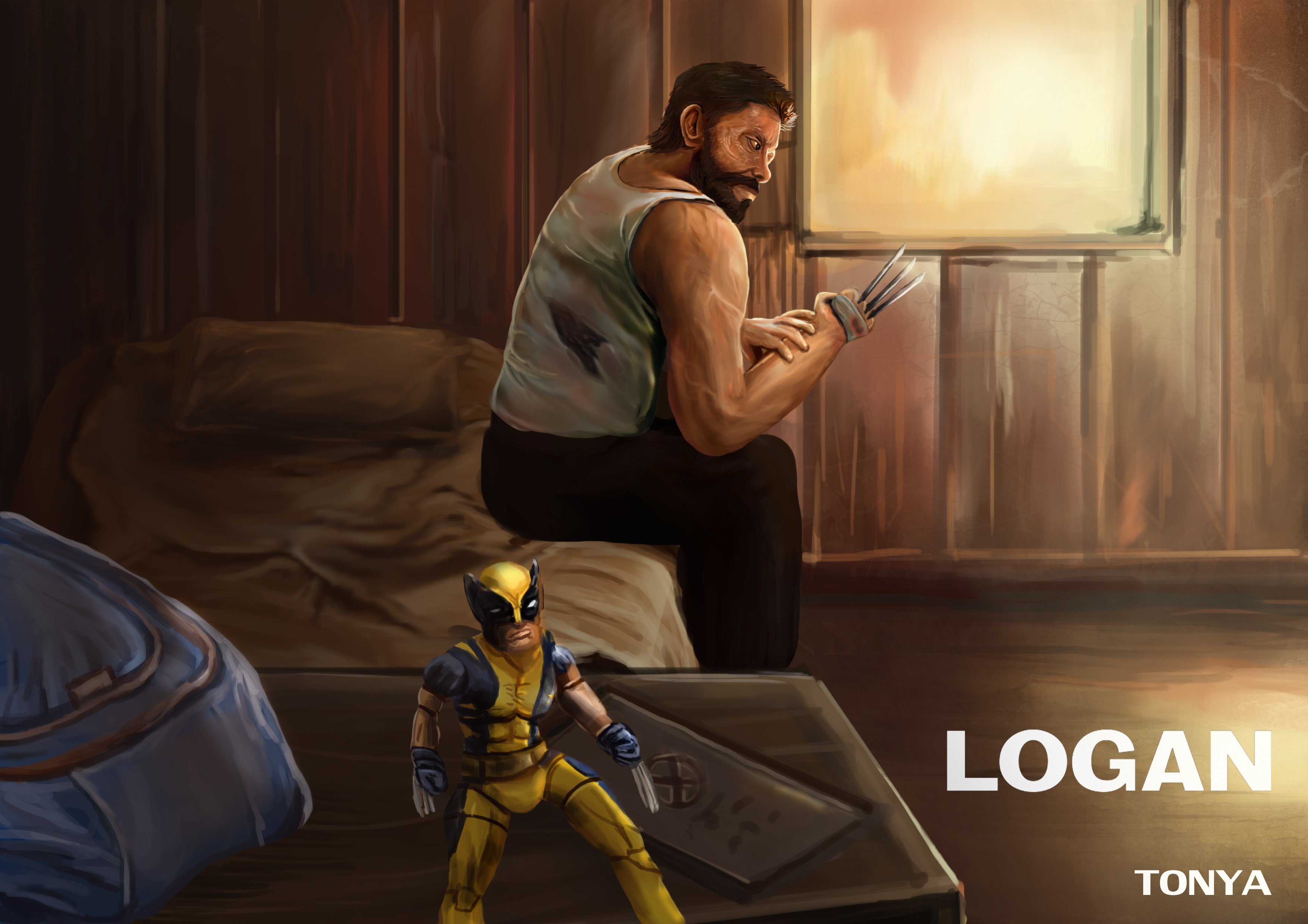 Logan Artwork 4k, HD Movies, 4k Wallpapers, Images, Backgrounds, Photos and  Pictures