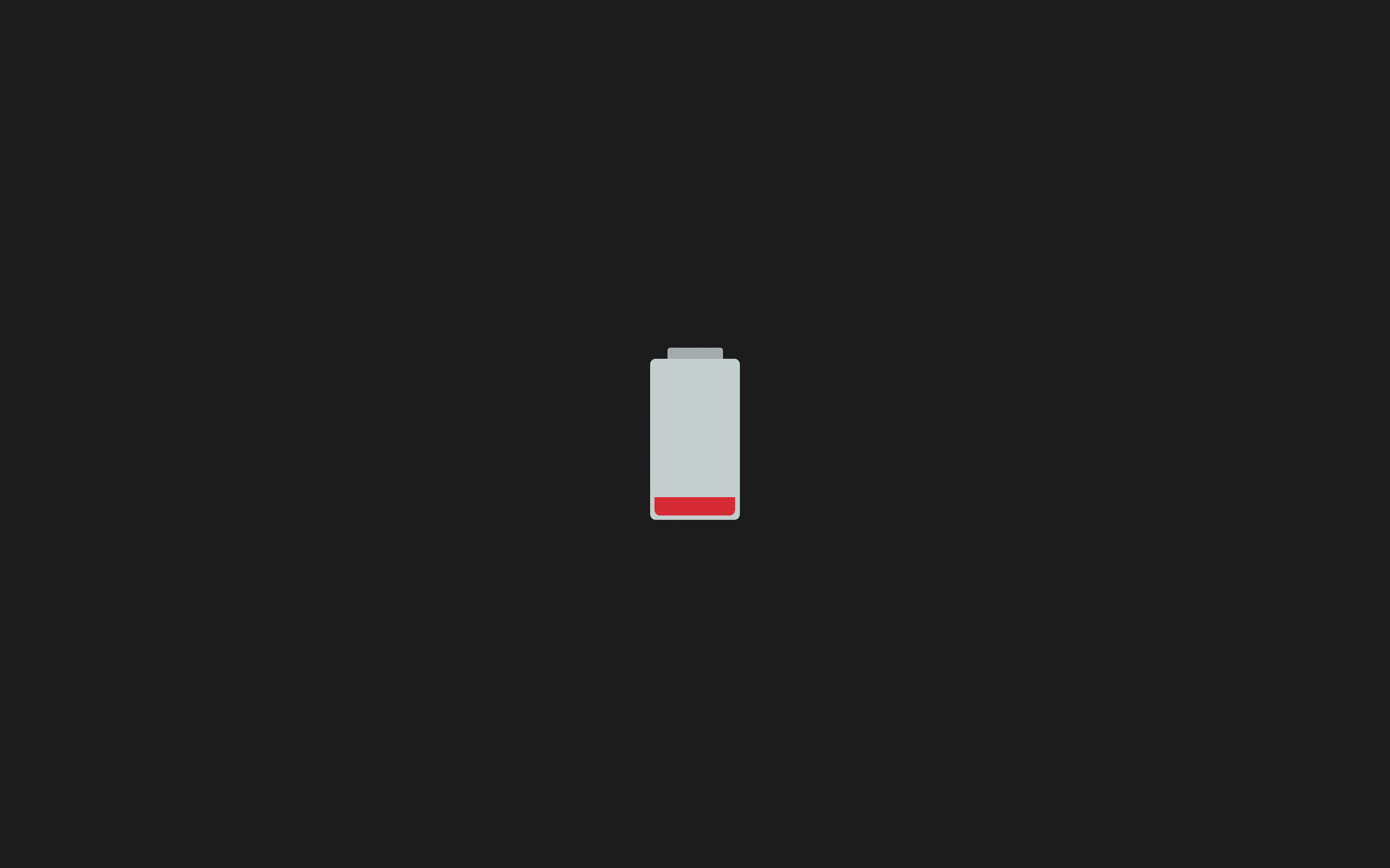 Low Battery Minimaist, HD Artist, 4k Wallpapers, Images, Backgrounds,  Photos and Pictures
