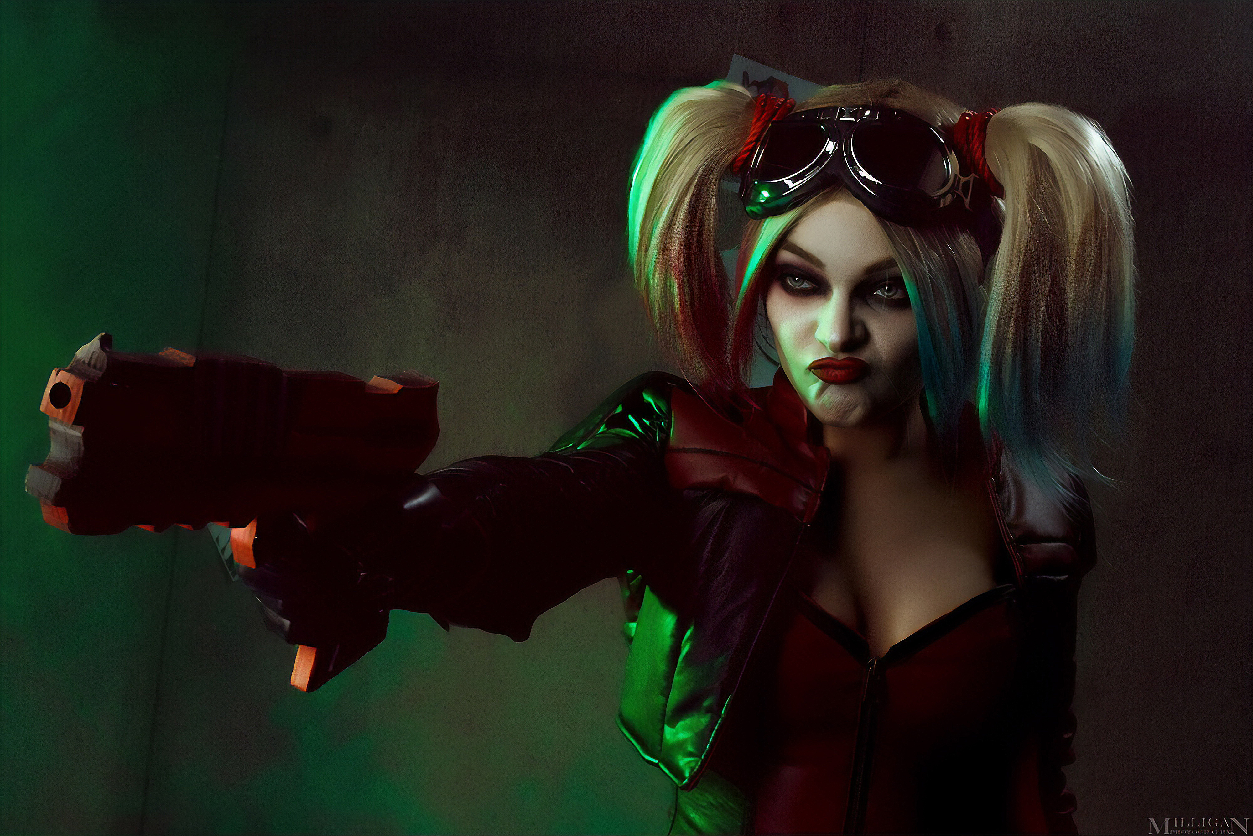 Mad Harley Quinn Cosplay 4k, HD