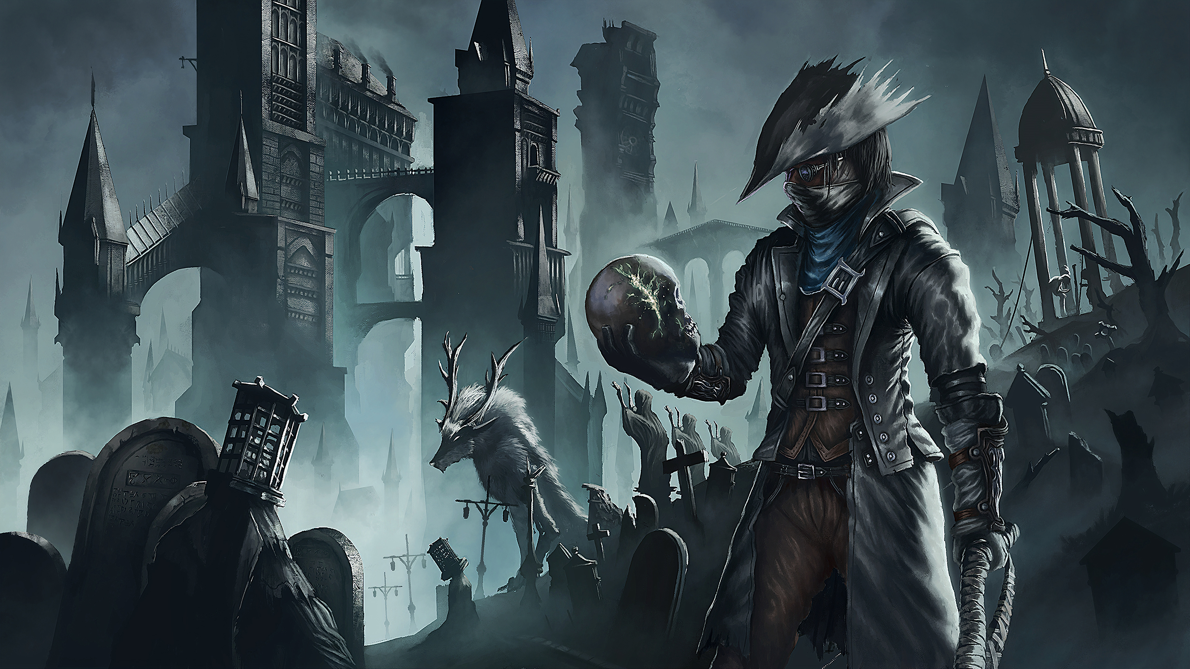1280x800 Madman Knowledge Bloodborne 7p Hd 4k Wallpapers Images Backgrounds Photos And Pictures