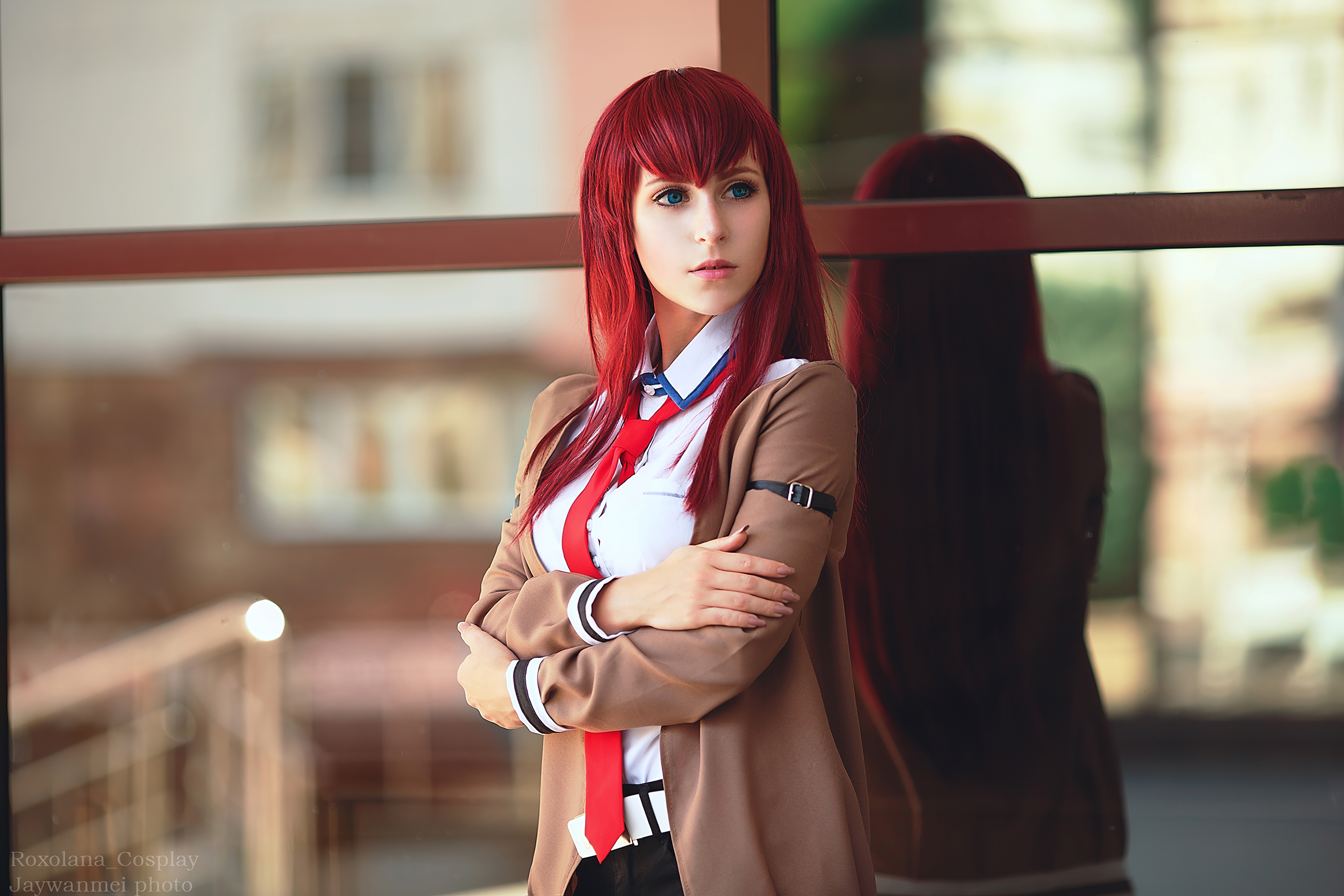 Makise Kurisu Anime Girl Cosplay 4k, HD Anime, 4k Wallpapers, Images,  Backgrounds, Photos and Pictures