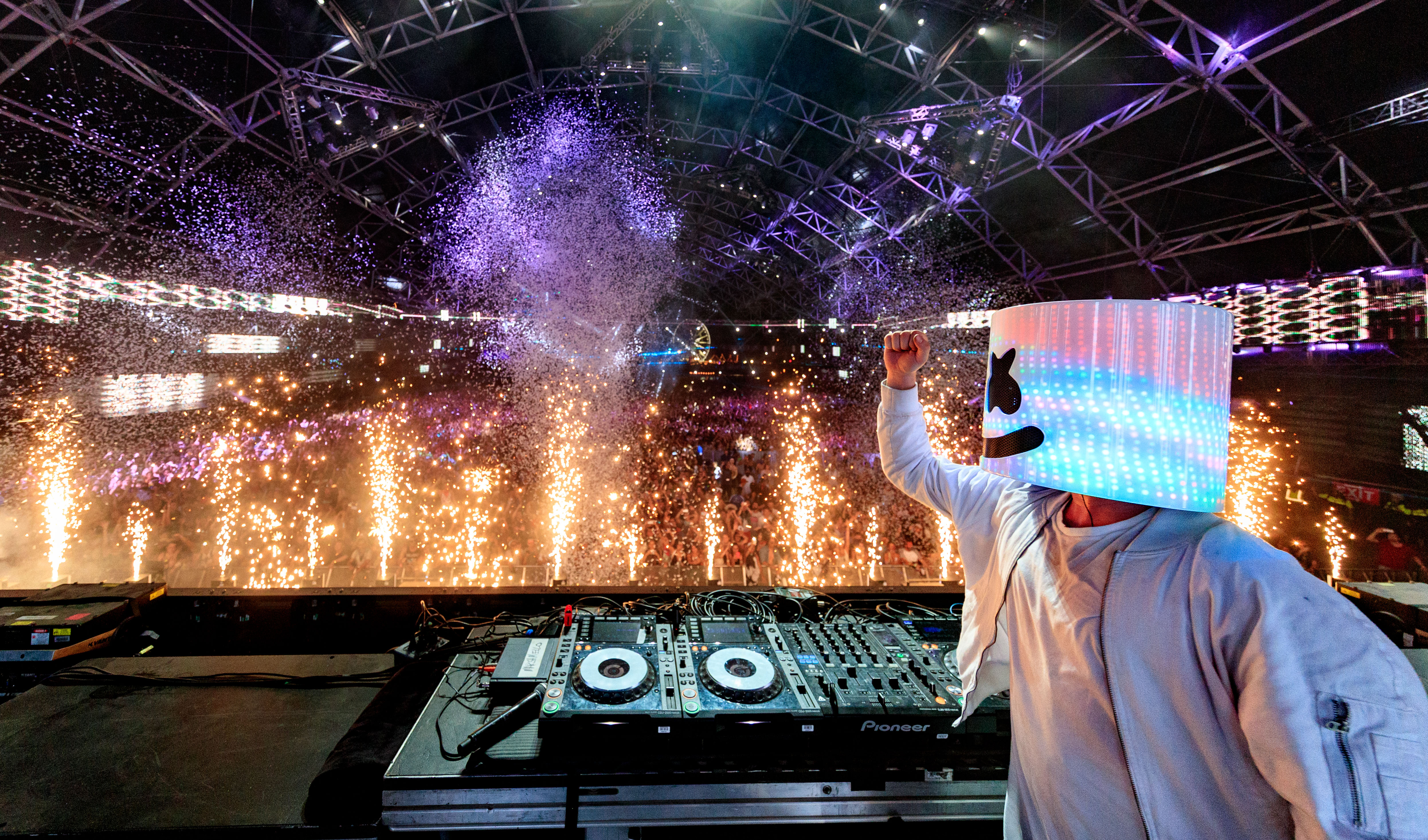 Marshmello Live Concert, HD Music, 4k Wallpapers, Images, Backgrounds,  Photos and Pictures