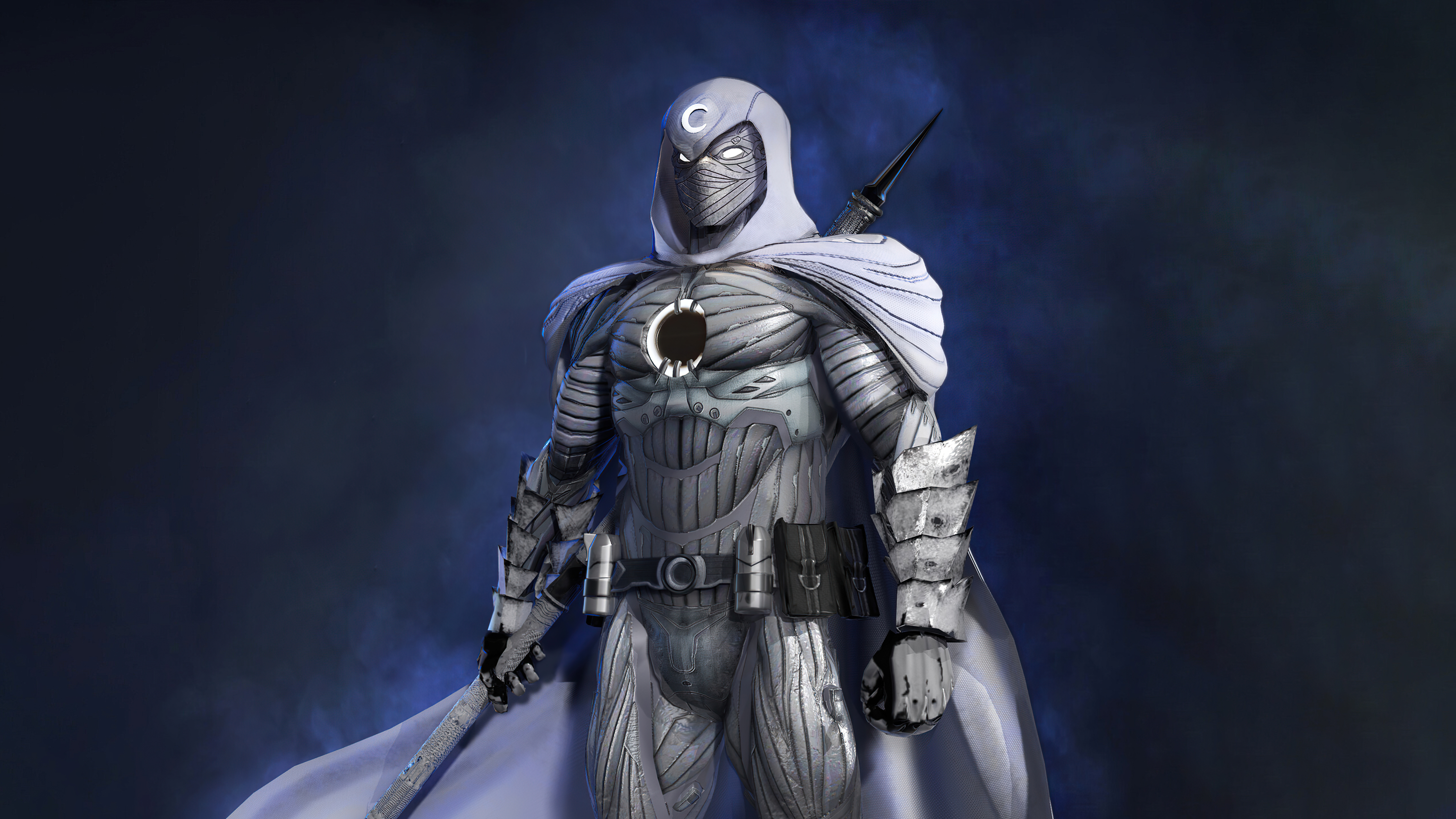 1400x1050 Marvel Moon Knight 3D Fan Art 1400x1050 Resolution HD 4k  Wallpapers, Images, Backgrounds, Photos and Pictures