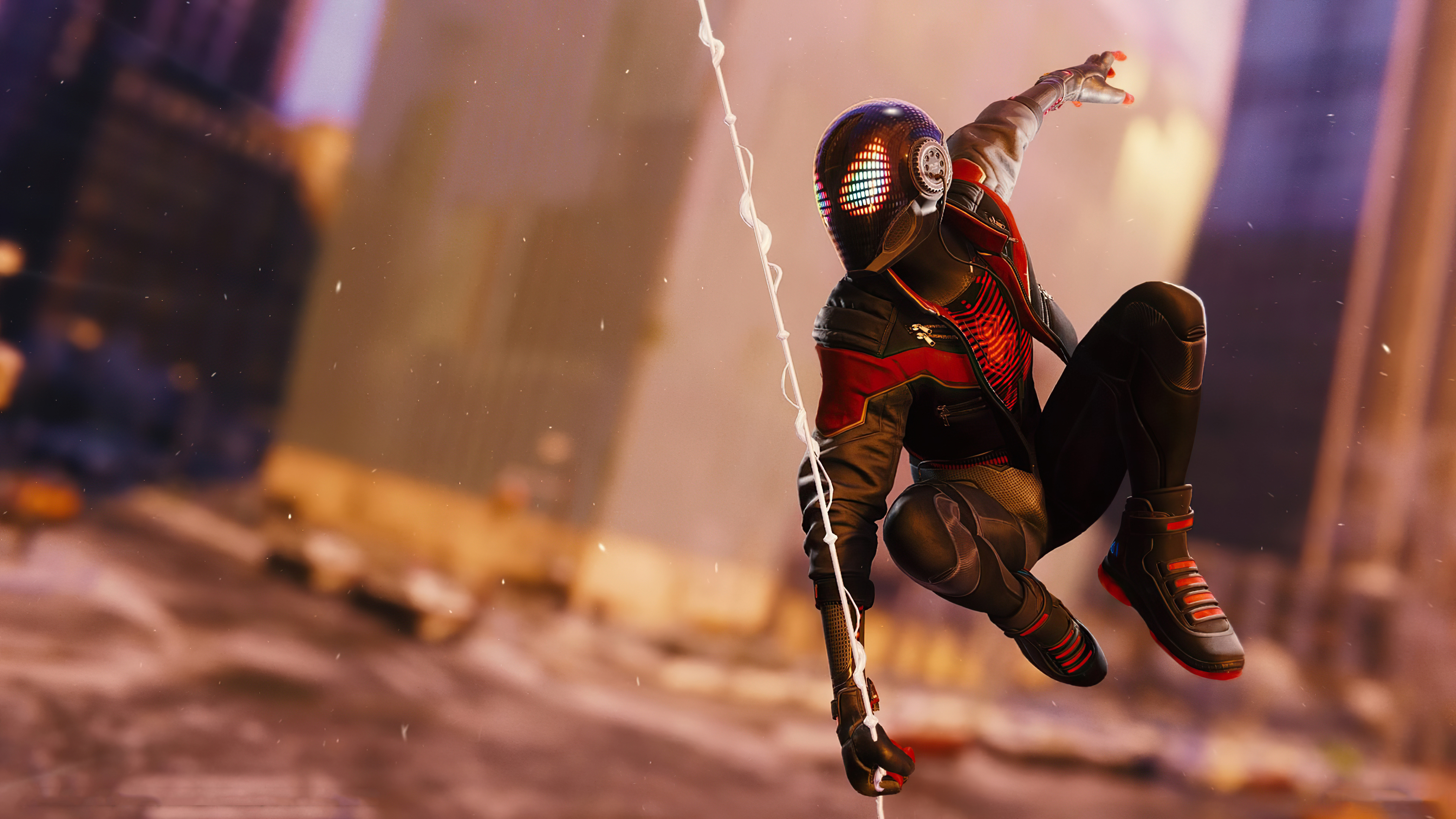 Marvels Spider Man Miles Morales Playstation 5 2020 4k Wallpaper HD 