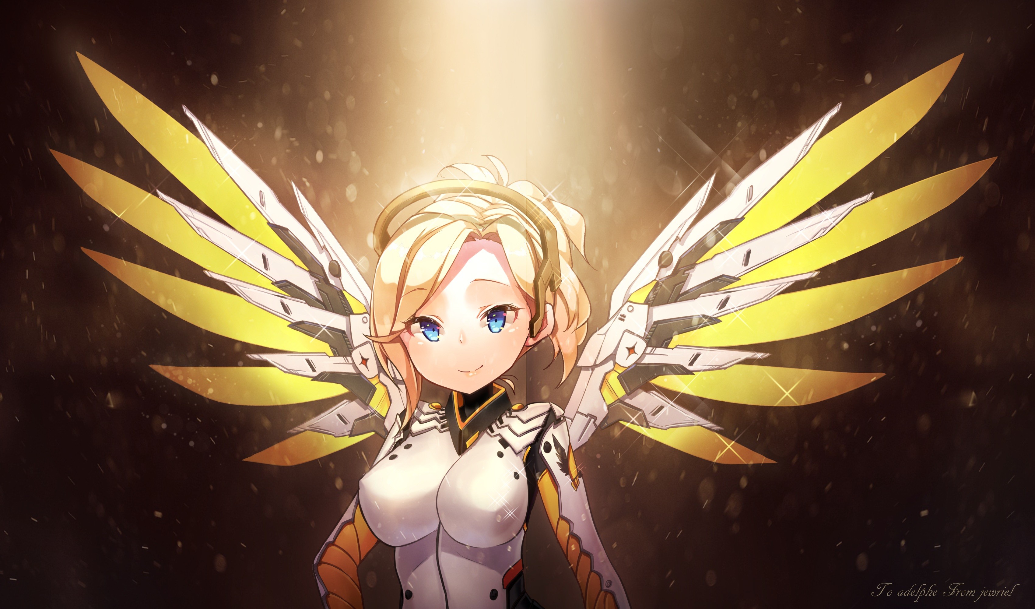 Mercy Overwatch Art Hd Games 4k Wallpapers Images Backgrounds Photos And Pictures