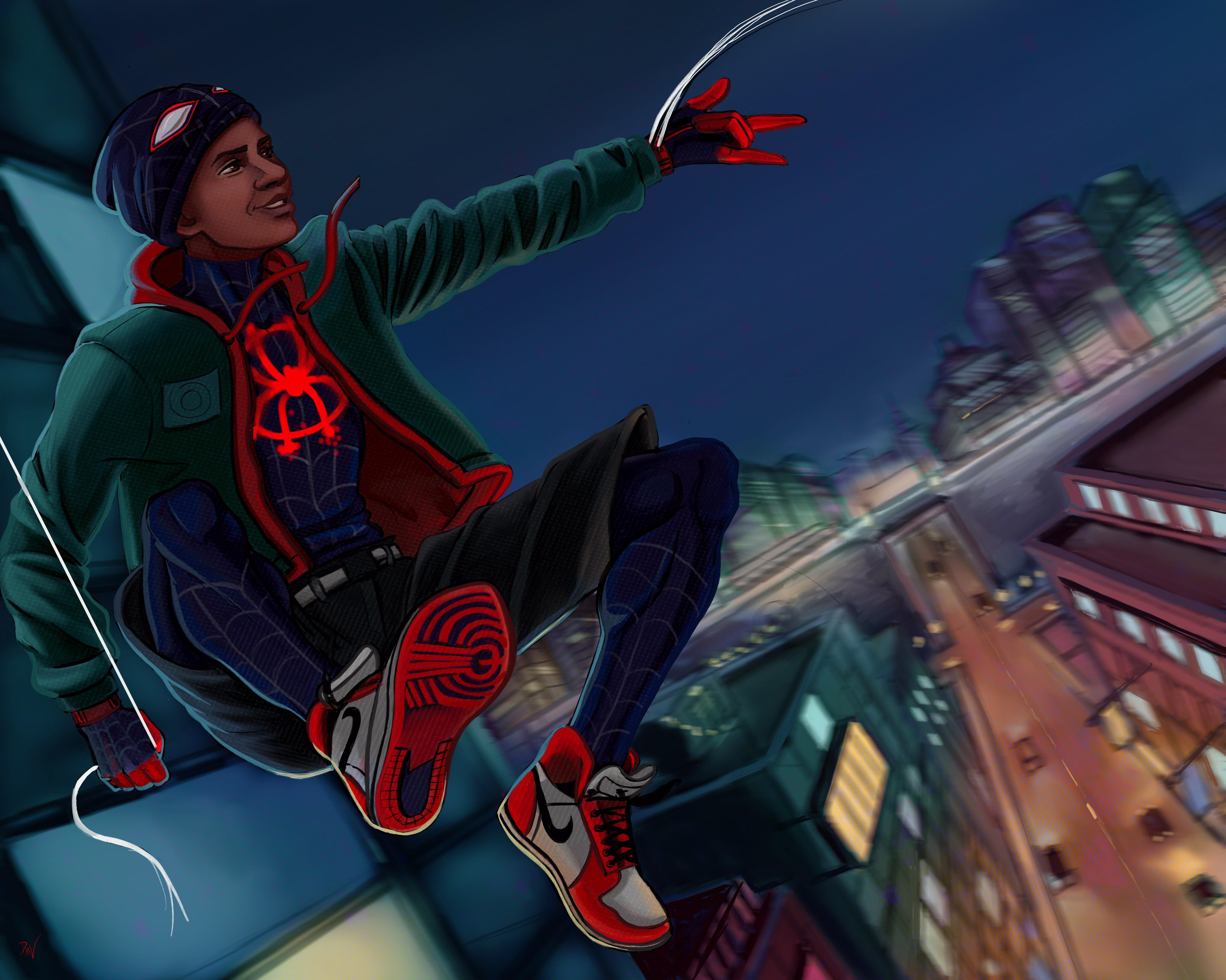 Miles morales android. Майлз Моралес. Майлз Моралес арт. Mail morales. Человек-паук (Майлз Моралес).