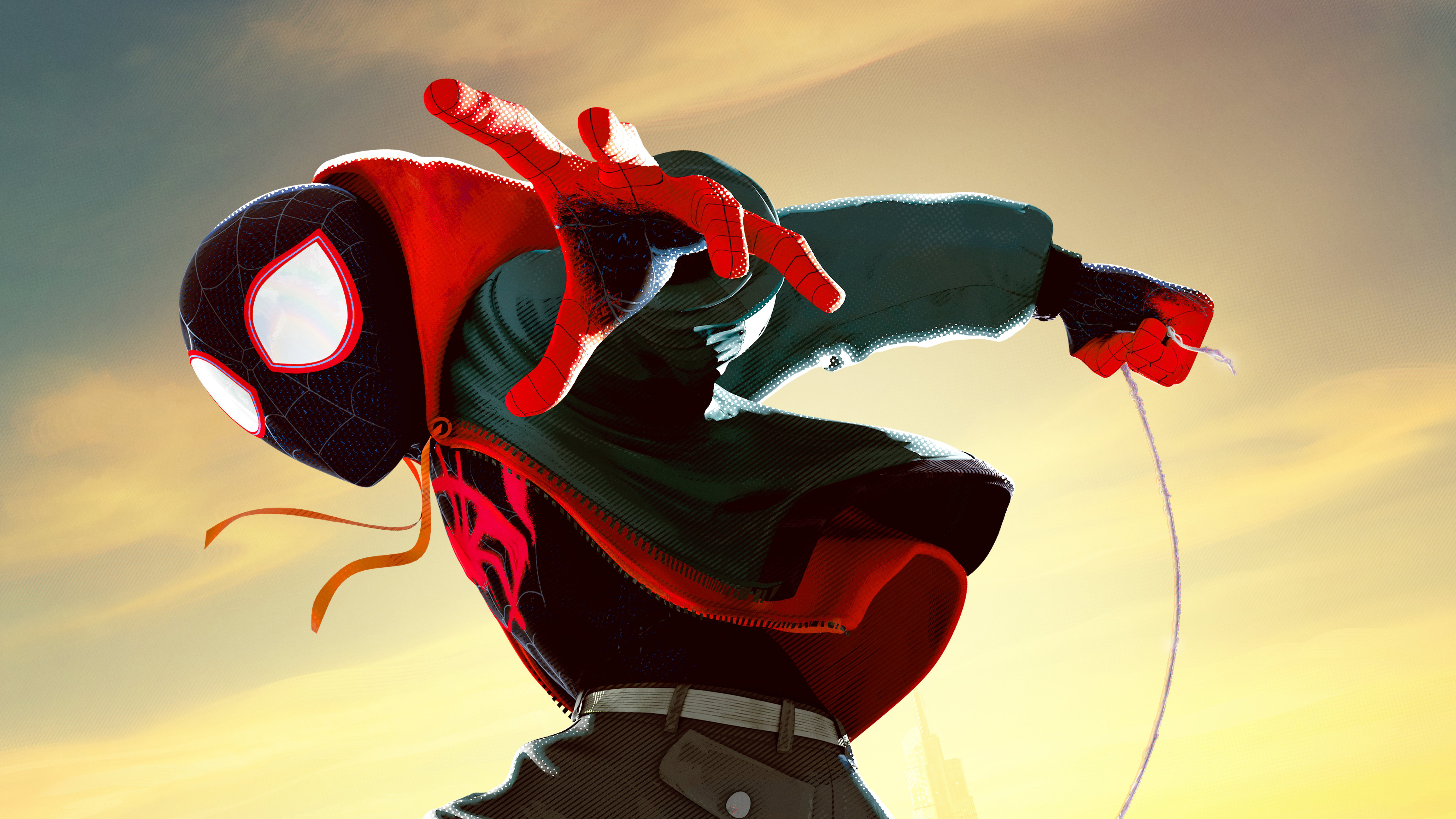 1600x900 Miles Morales In Spider Man Into The Spider Verse Movie 5k  1600x900 Resolution HD 4k Wallpapers, Images, Backgrounds, Photos and  Pictures