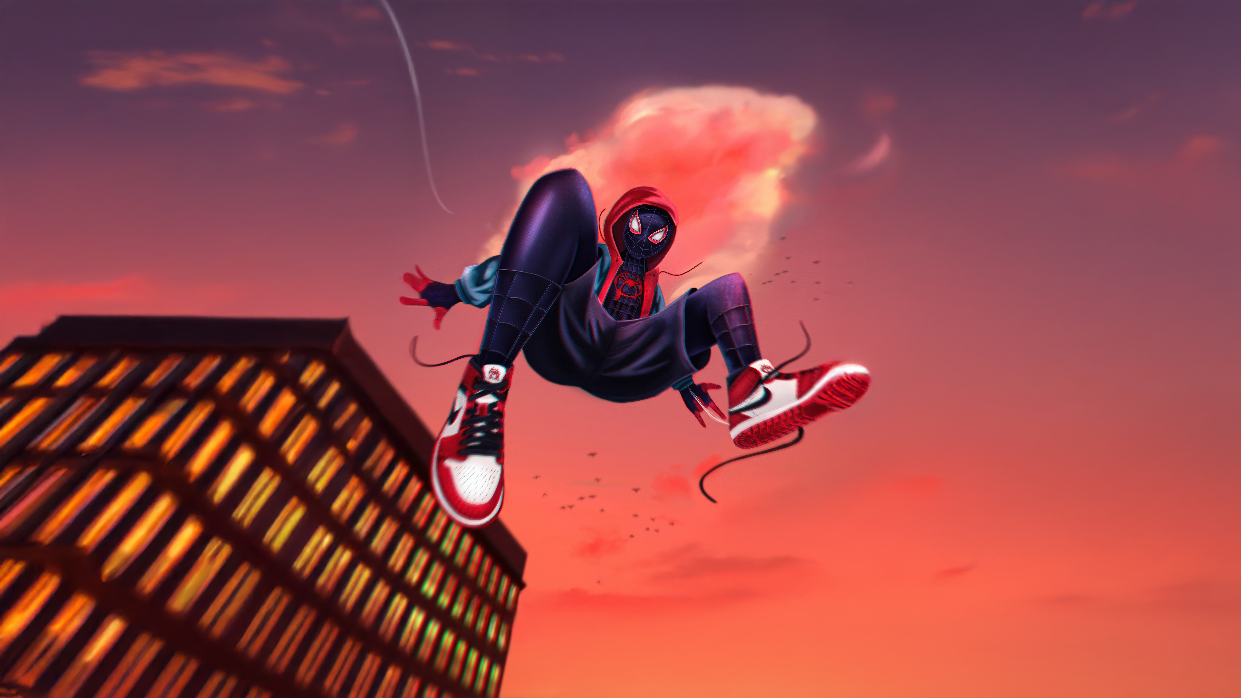 1366x768 Miles Morales Next Generation Hero Laptop HD ,HD 4k Wallpapers ...