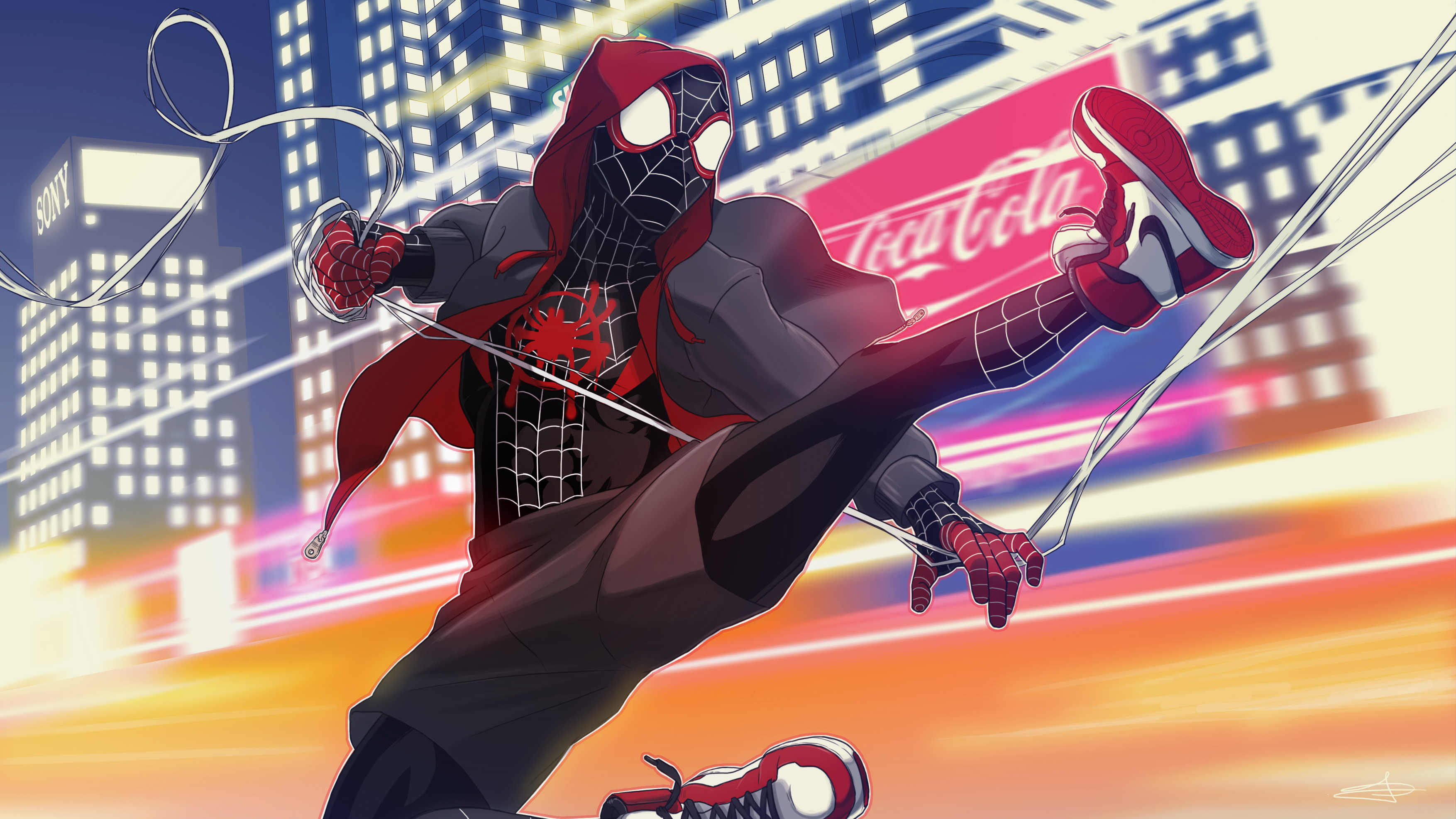 Miles Morales Spider Verse, HD Superheroes, 4k Wallpapers, Images ...
