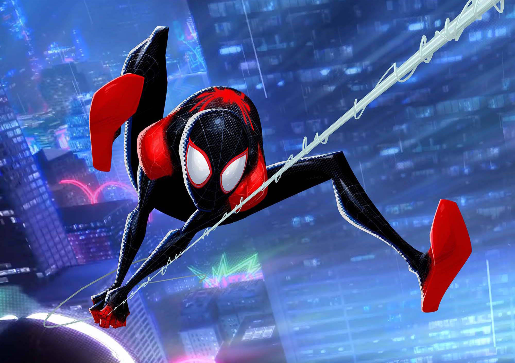 Miles Morales Spiderman Into The Spider Verse Wallpaperhd Superheroes Wallpapers4k Wallpapers 1350