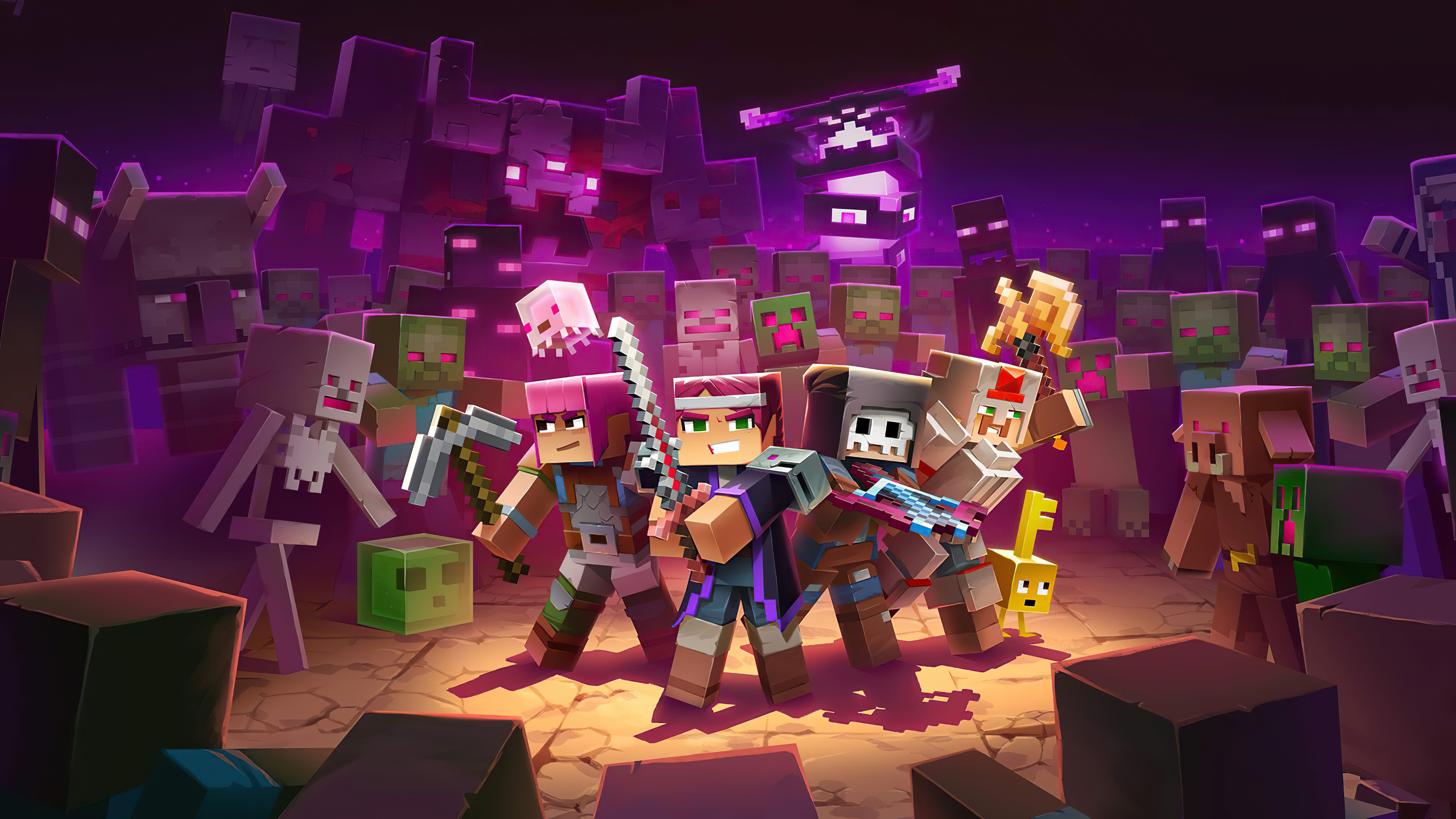1301507 Minecraft Dungeons HD  Rare Gallery HD Wallpapers
