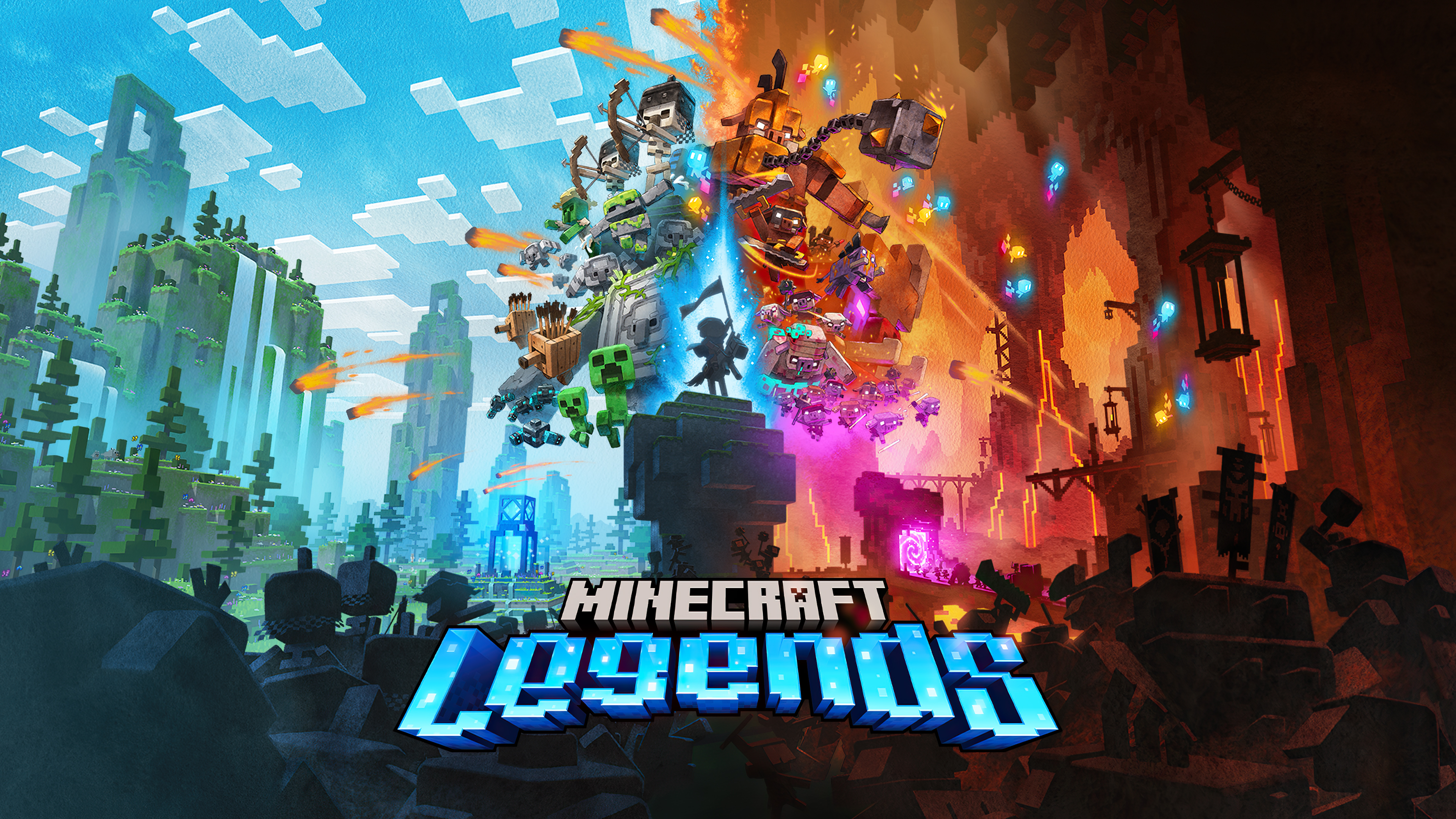 2048x2048 Minecraft Legends 4k Ipad Air HD 4k Wallpapers, Images,  Backgrounds, Photos and Pictures