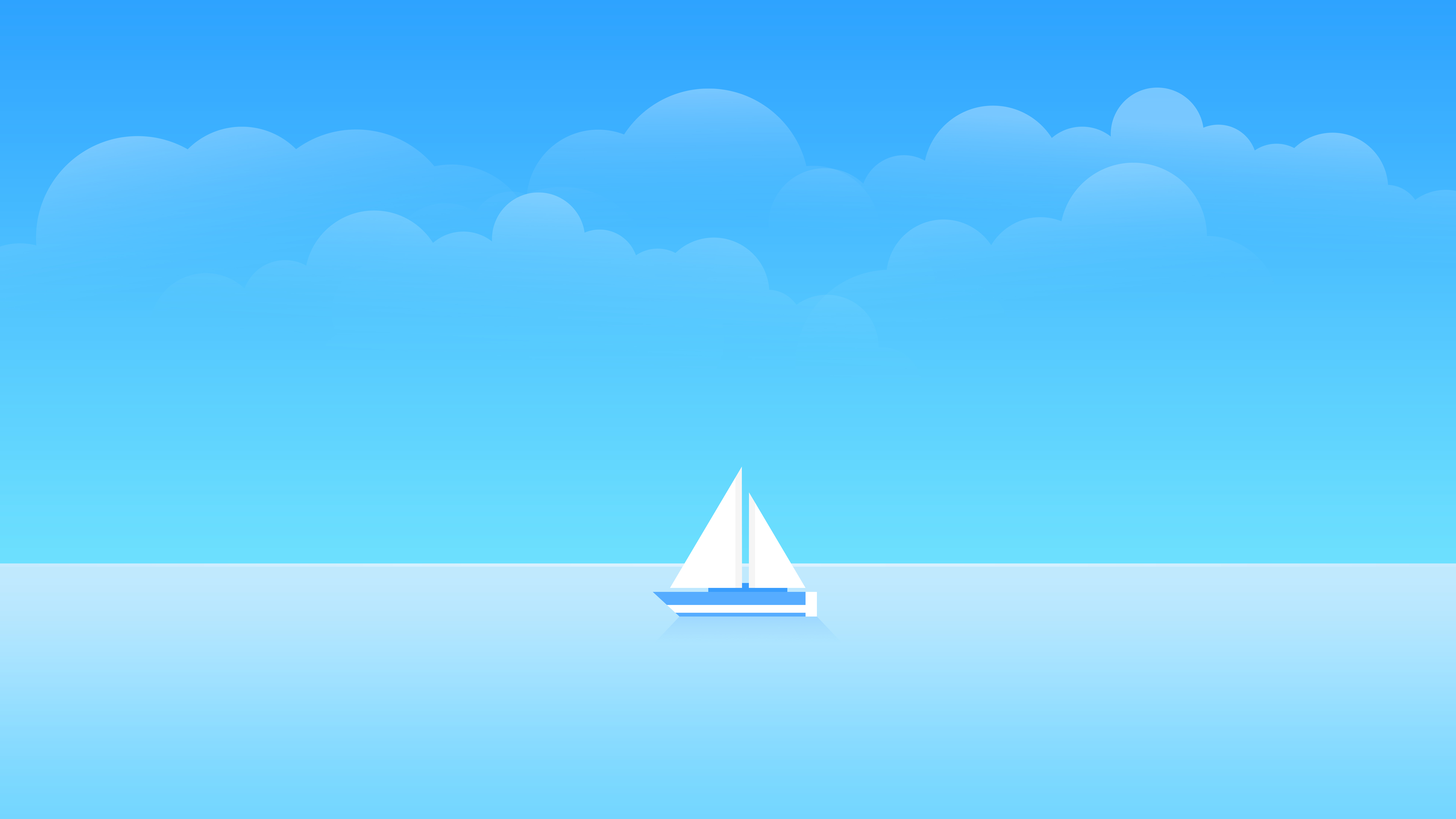 Minimal Boat Ocean 8k, HD Artist, 4k Wallpapers, Images, Backgrounds,  Photos and Pictures