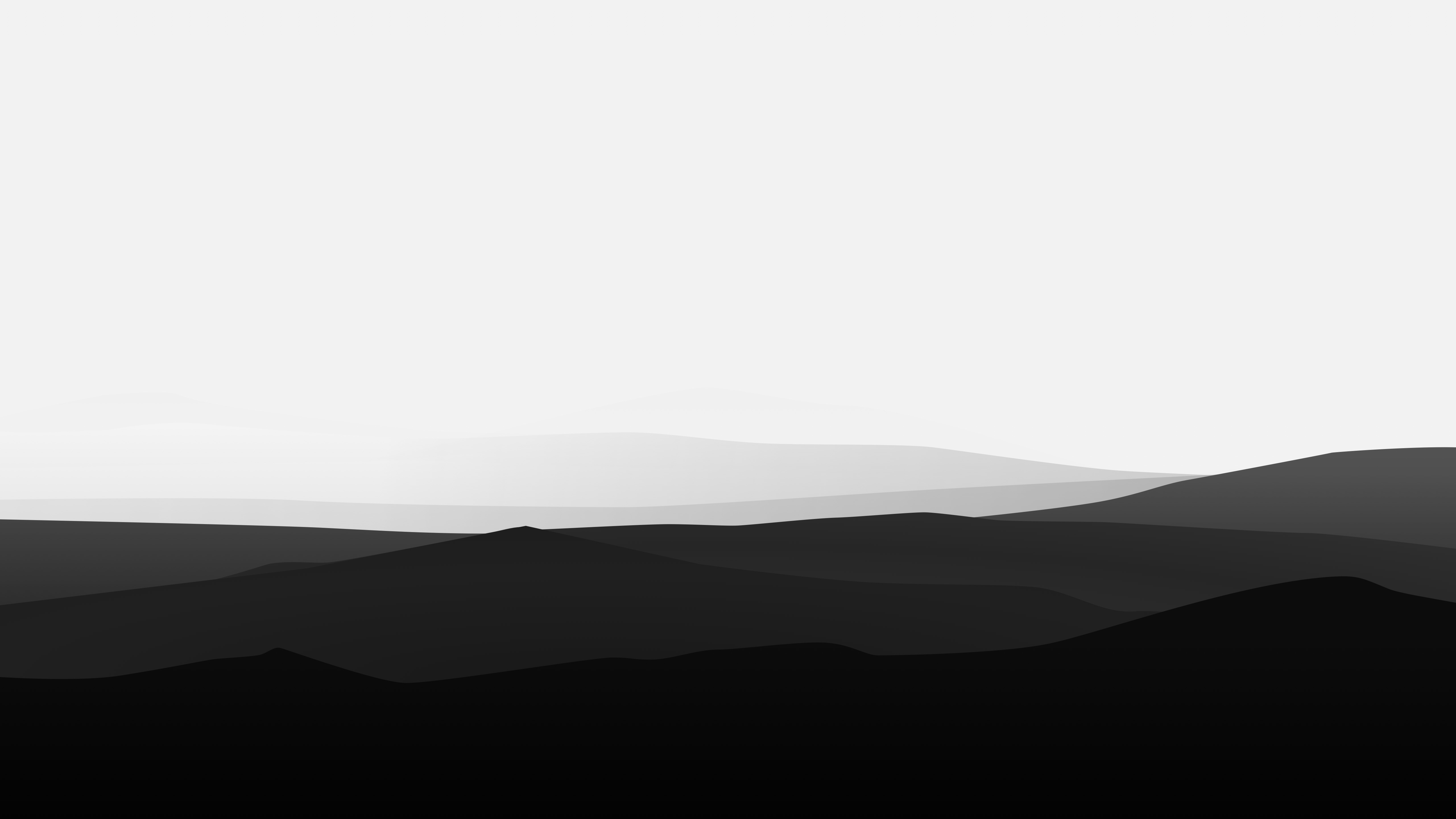 Minimalist Mountains Black And White, HD Artist, 4k Wallpapers, Images,  Backgrounds, Photos and Pictures