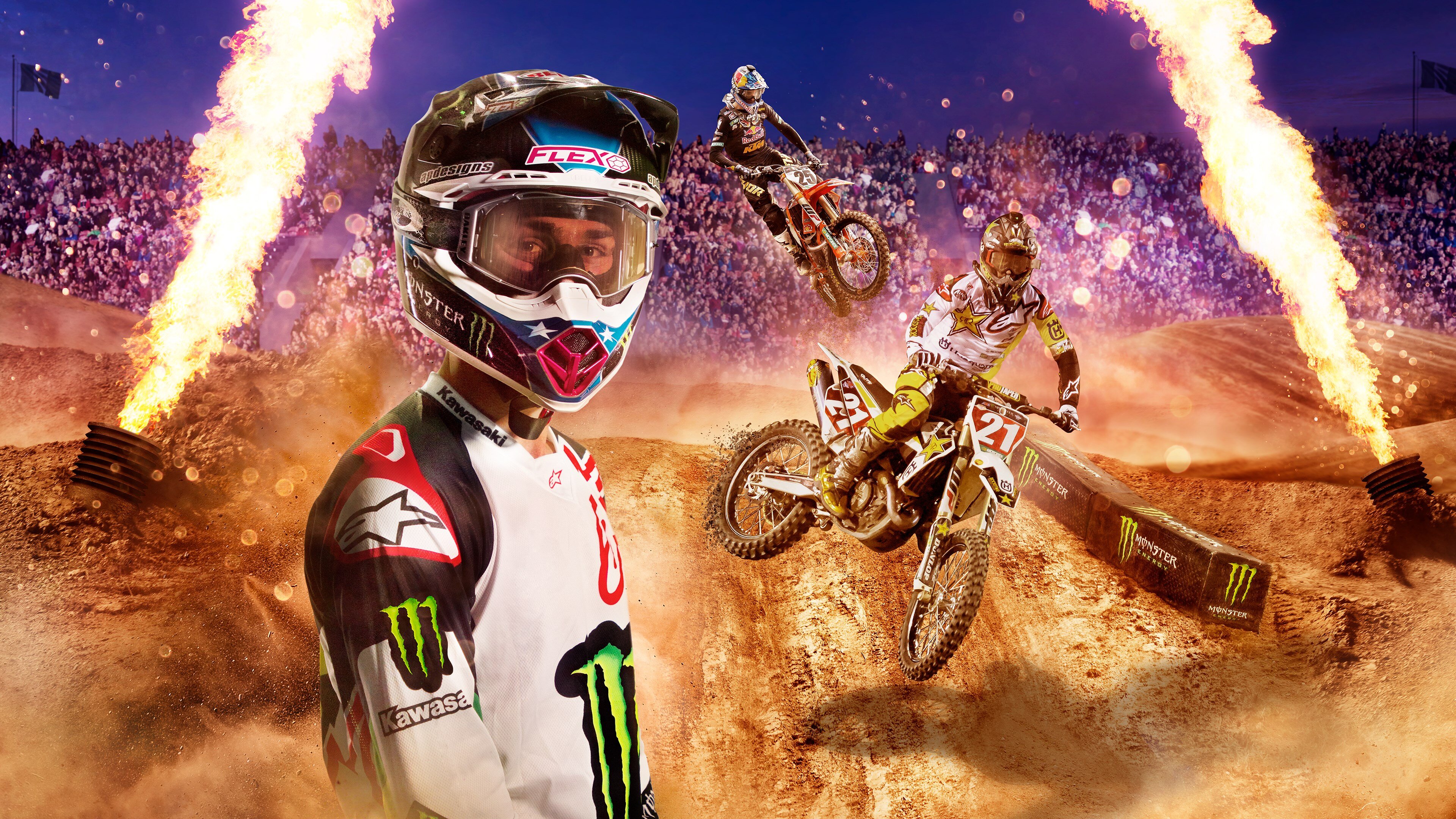 Monster Energy Supercross The Official Videogame 2, HD Games, 4k Wallpapers,  Images, Backgrounds, Photos and Pictures