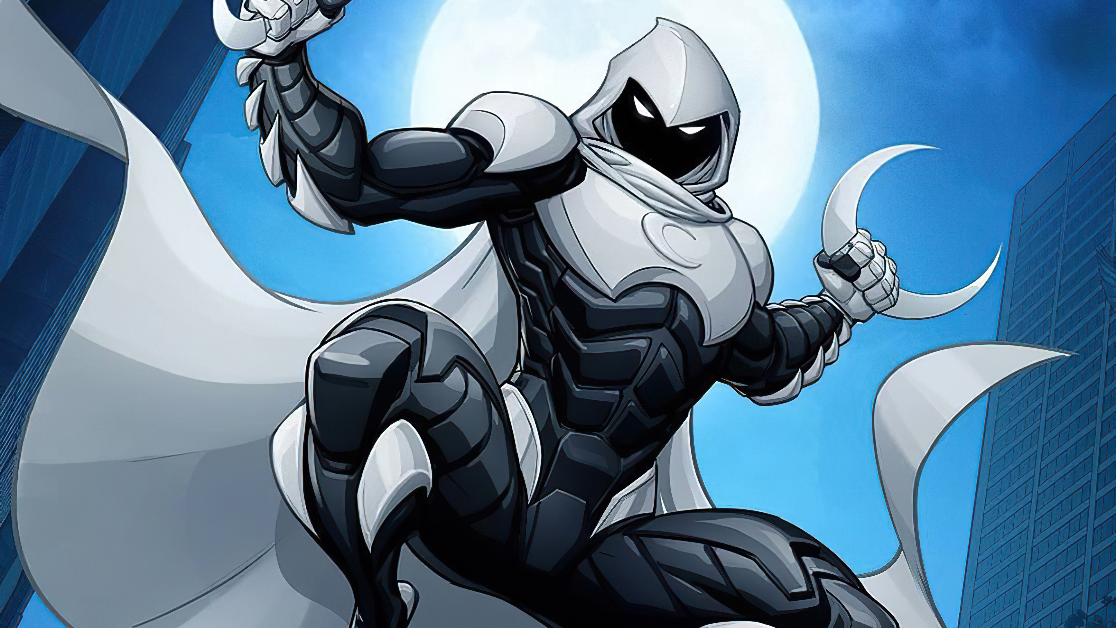 Moon Knight Artwork HD Superheroes 4k Wallpapers Images Backgrounds 