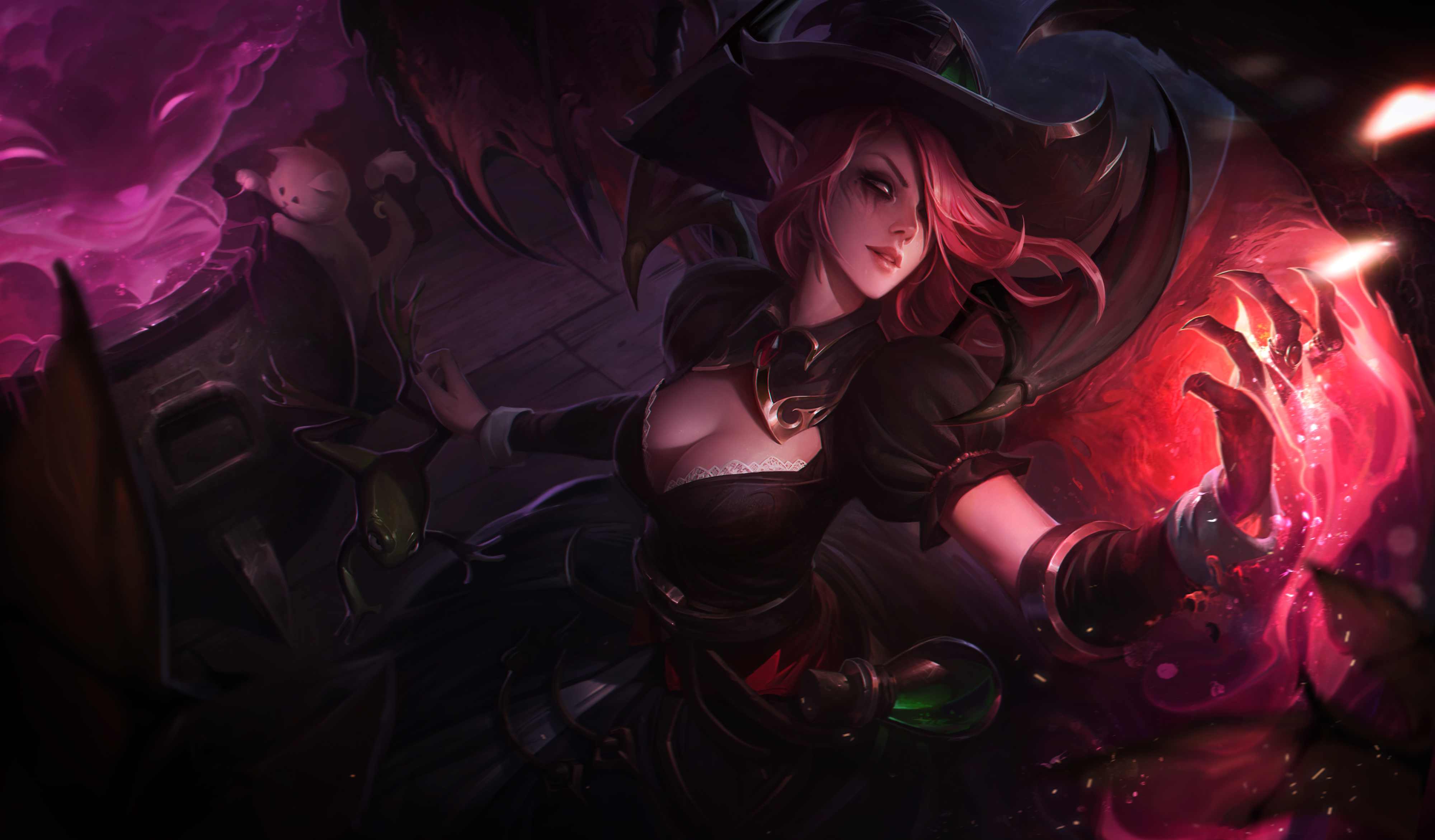 1366x768 Morgana League Of Legends 1366x768 Resolution HD 4k Wallpapers,  Images, Backgrounds, Photos and Pictures
