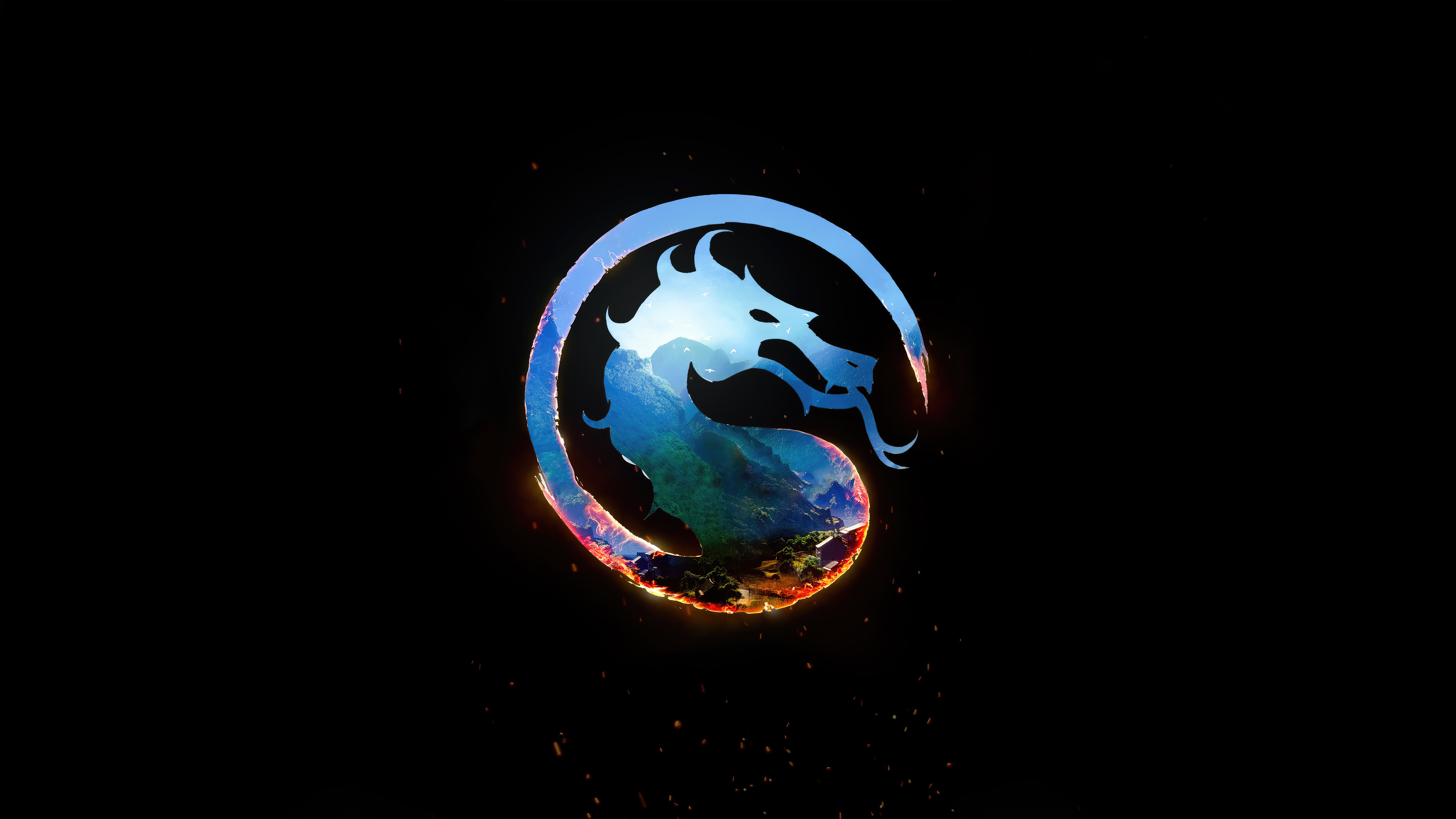 Mortal Kombat 1 Logo 5k Wallpaper,HD Games Wallpapers,4k Wallpapers ...