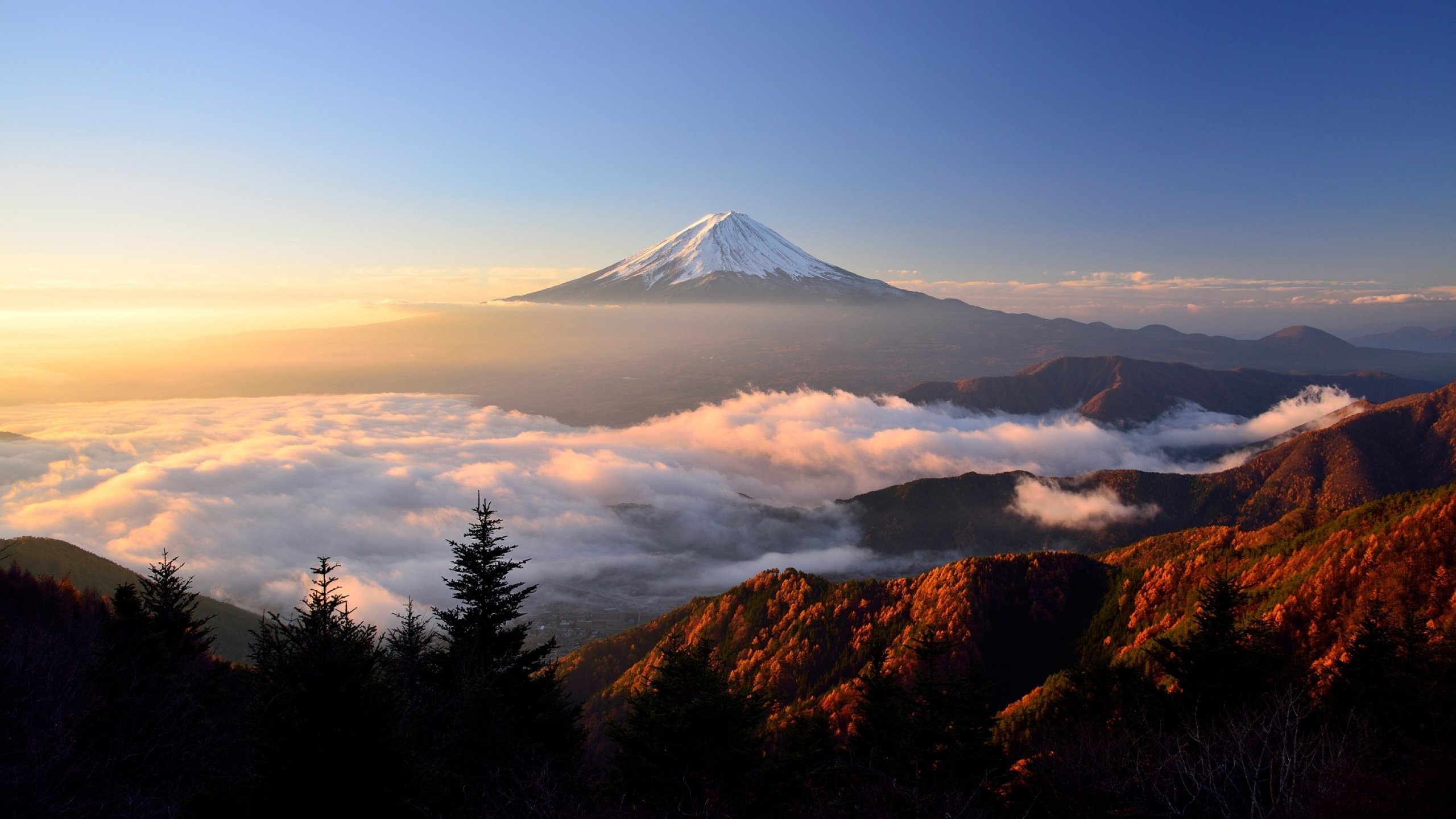 Mount Fuji, mountain, nature, sunset, scenic, HD phone wallpaper | Peakpx
