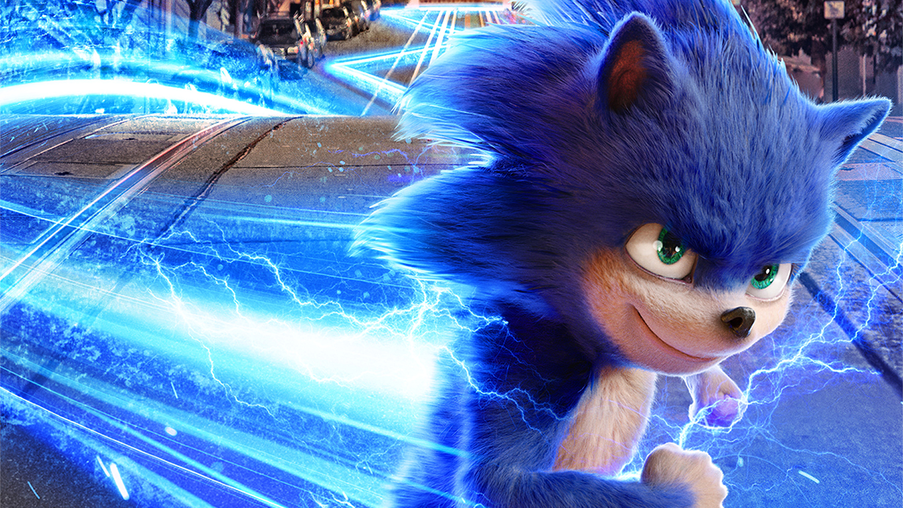 Sonic the Hedgehog 2019 Movie 4K 8K Wallpapers, HD Wallpapers