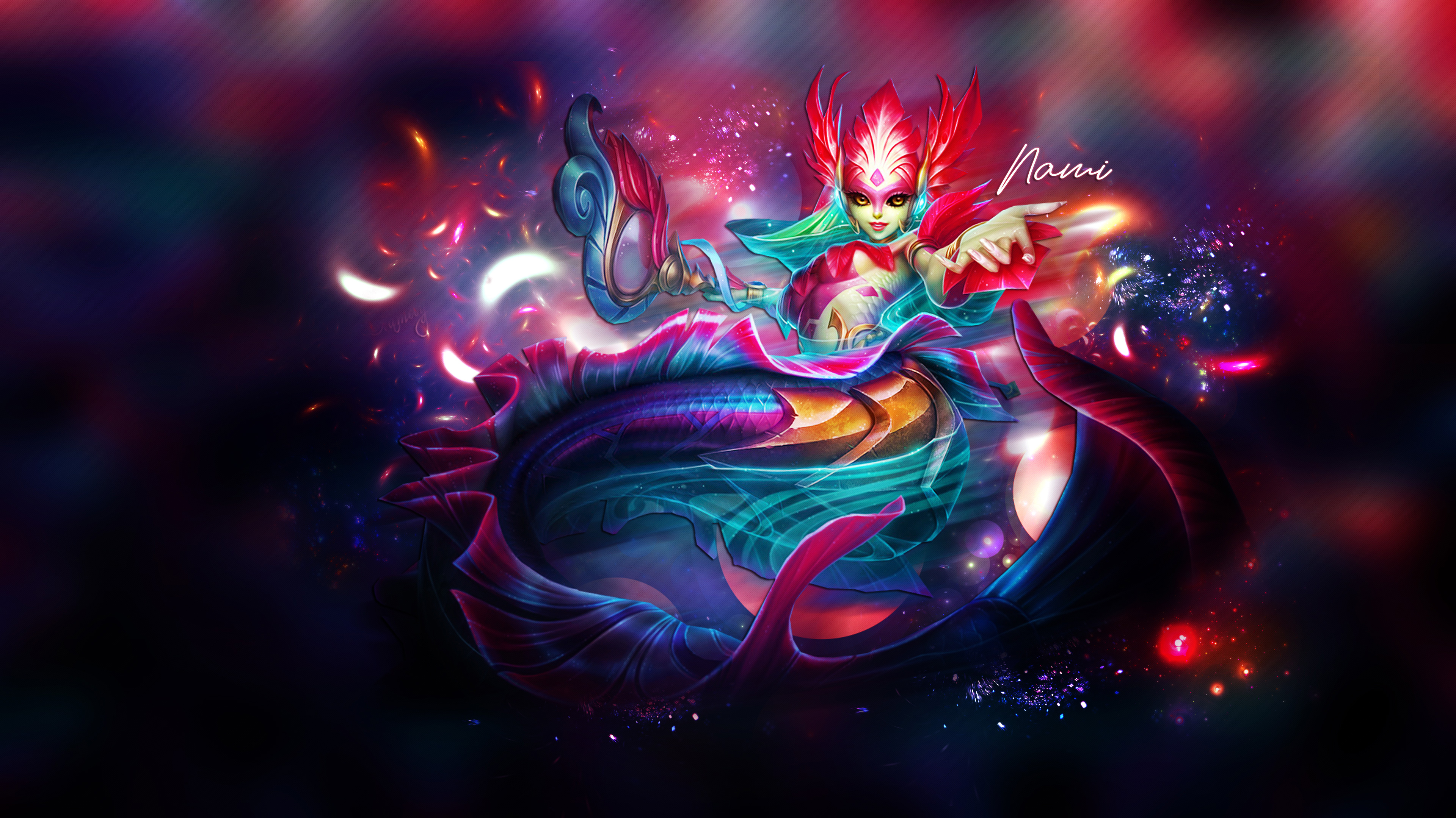 Nami League Of Legends, HD Games, 4k Wallpapers, Images, Backgrounds,  Photos and Pictures