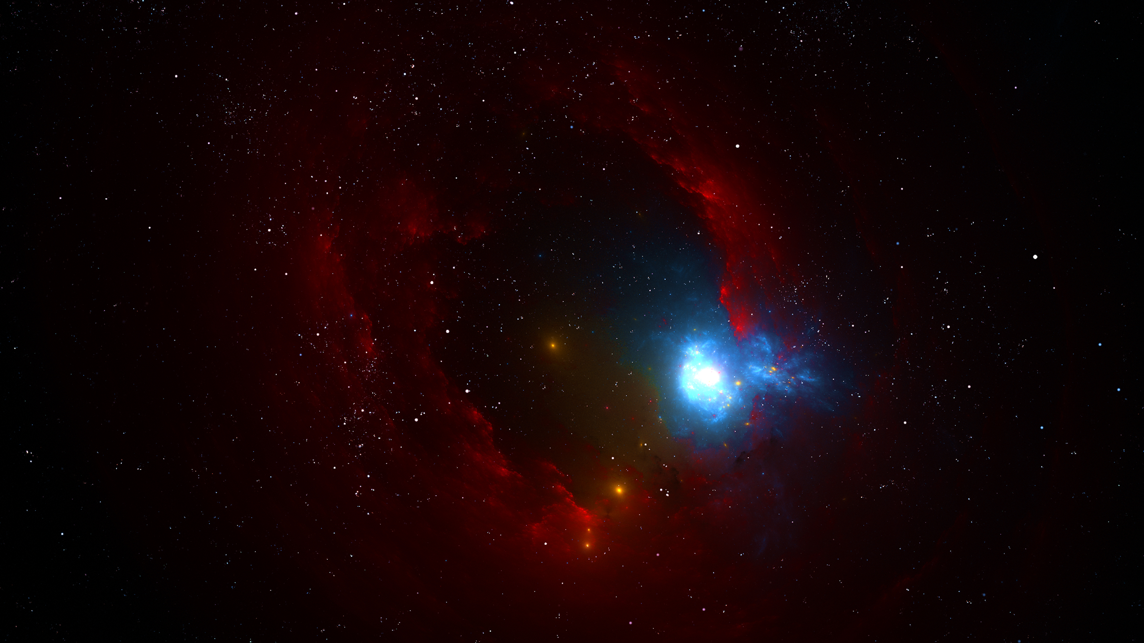 Nebula Red Space 4k Wallpaper,HD Digital Universe Wallpapers,4k