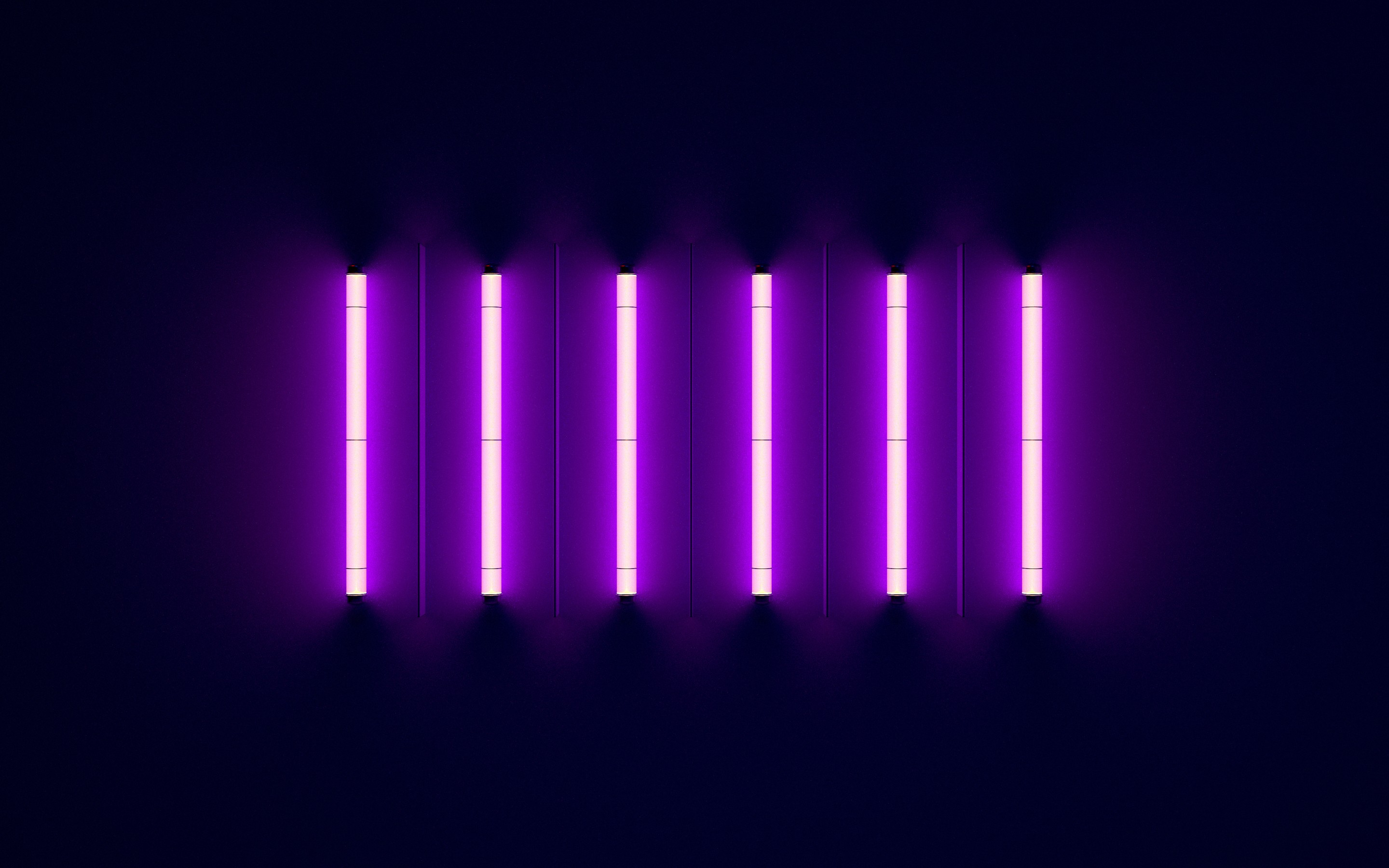 Outrun Wallpaper 4K Neon Dark background Purple 4523
