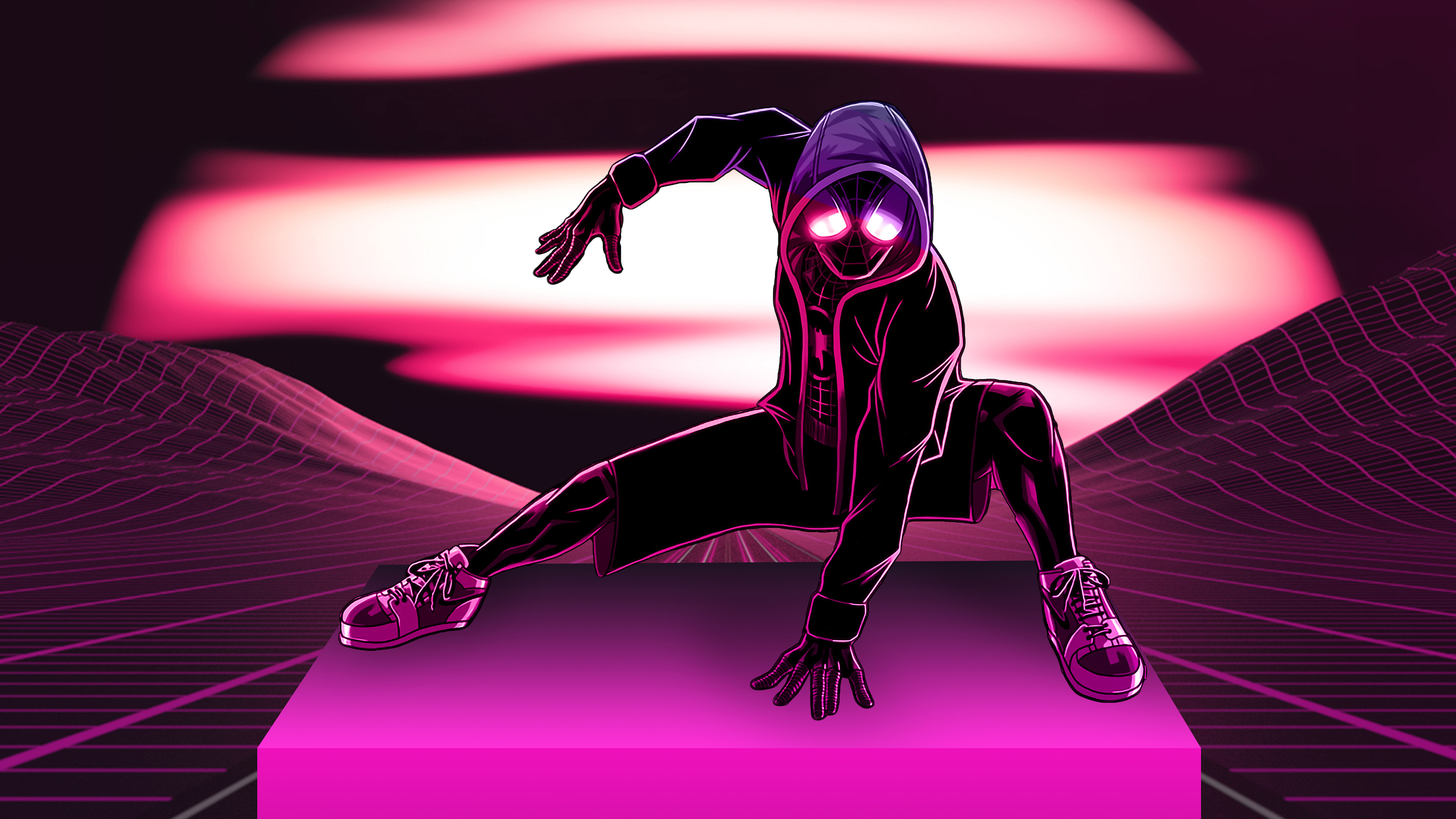 Neon Spider Man, HD Superheroes, 4k Wallpapers, Images ...