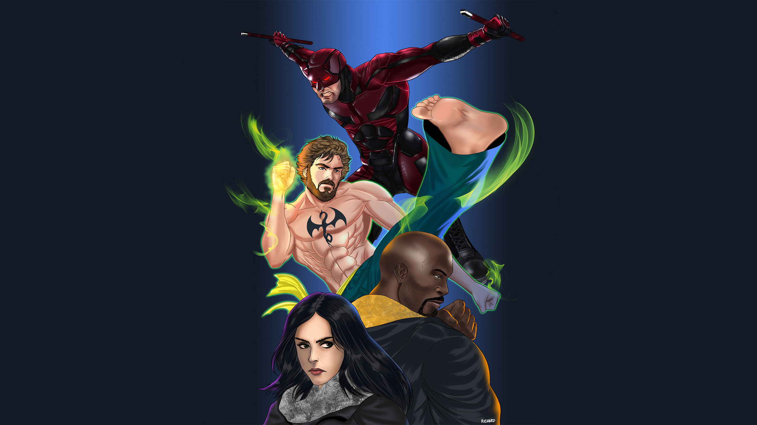 Netflix Marvels The Defenders Fan Art, HD Tv Shows, 4k Wallpapers, Images,  Backgrounds, Photos and Pictures