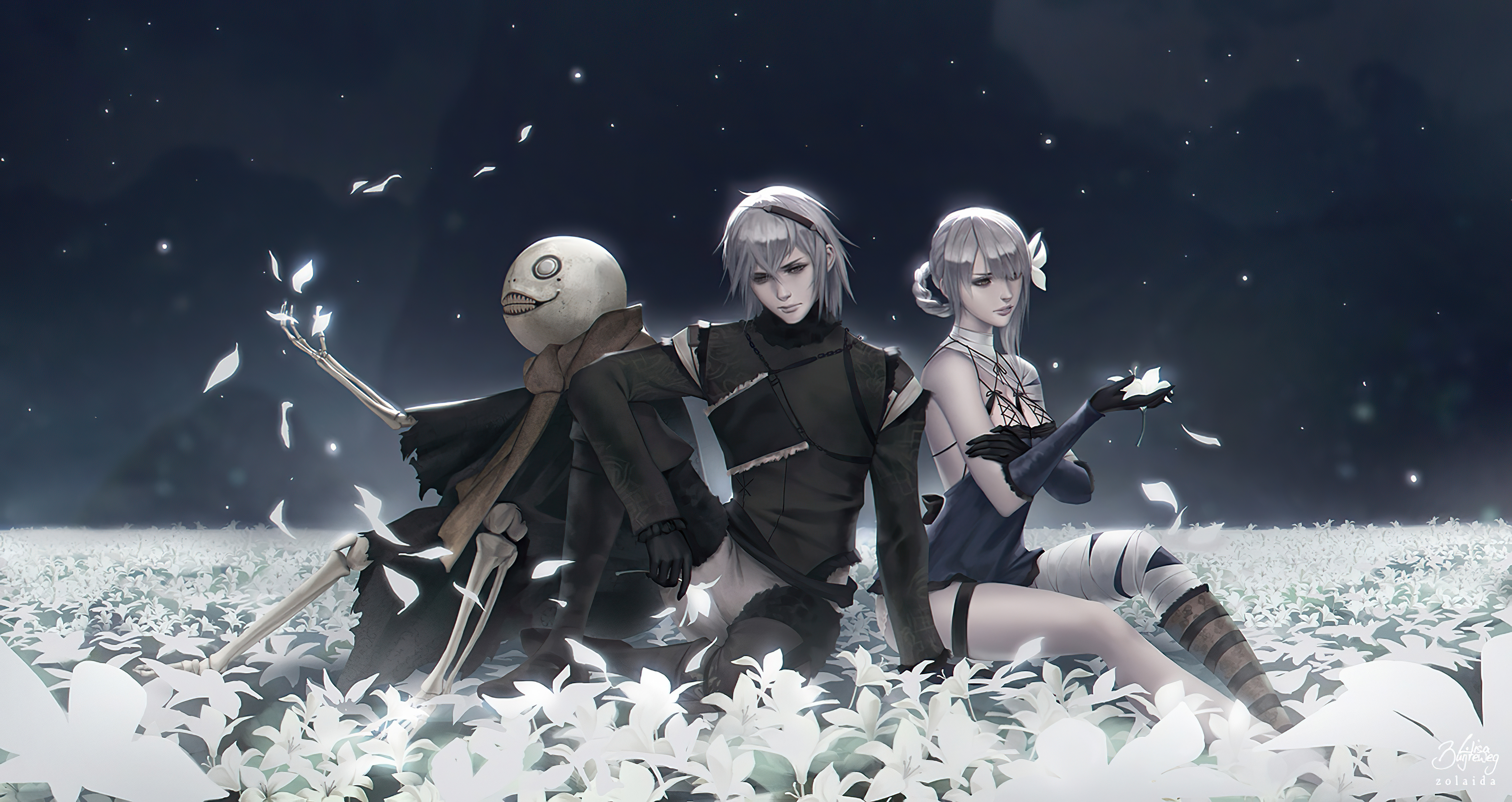 2560x1440 Nier Replicant 5k 1440p Resolution Hd 4k Wallpapers Images Backgrounds Photos And Pictures