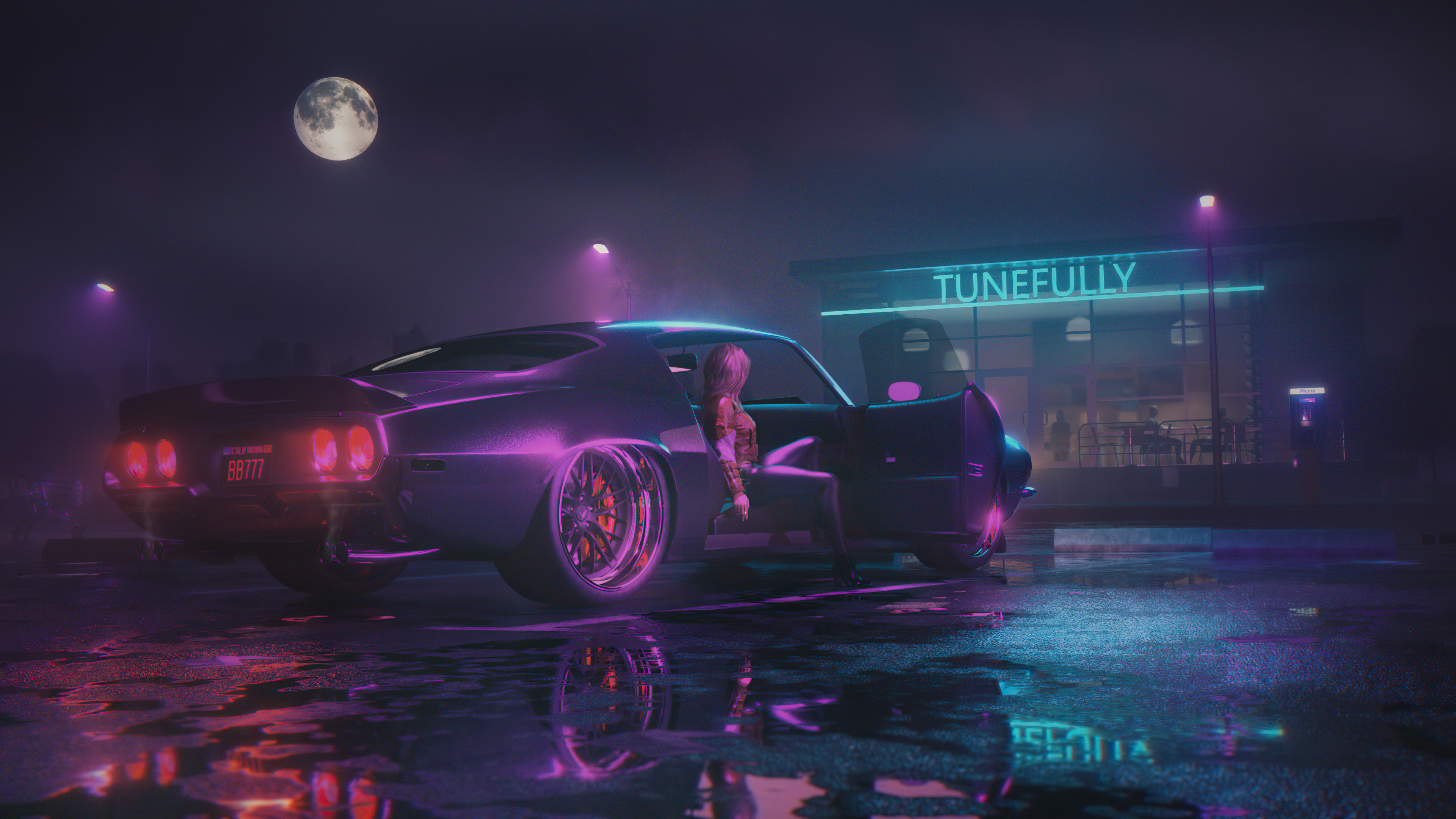 Night Call Wallpaper,HD Artist Wallpapers,4k Wallpapers,Images