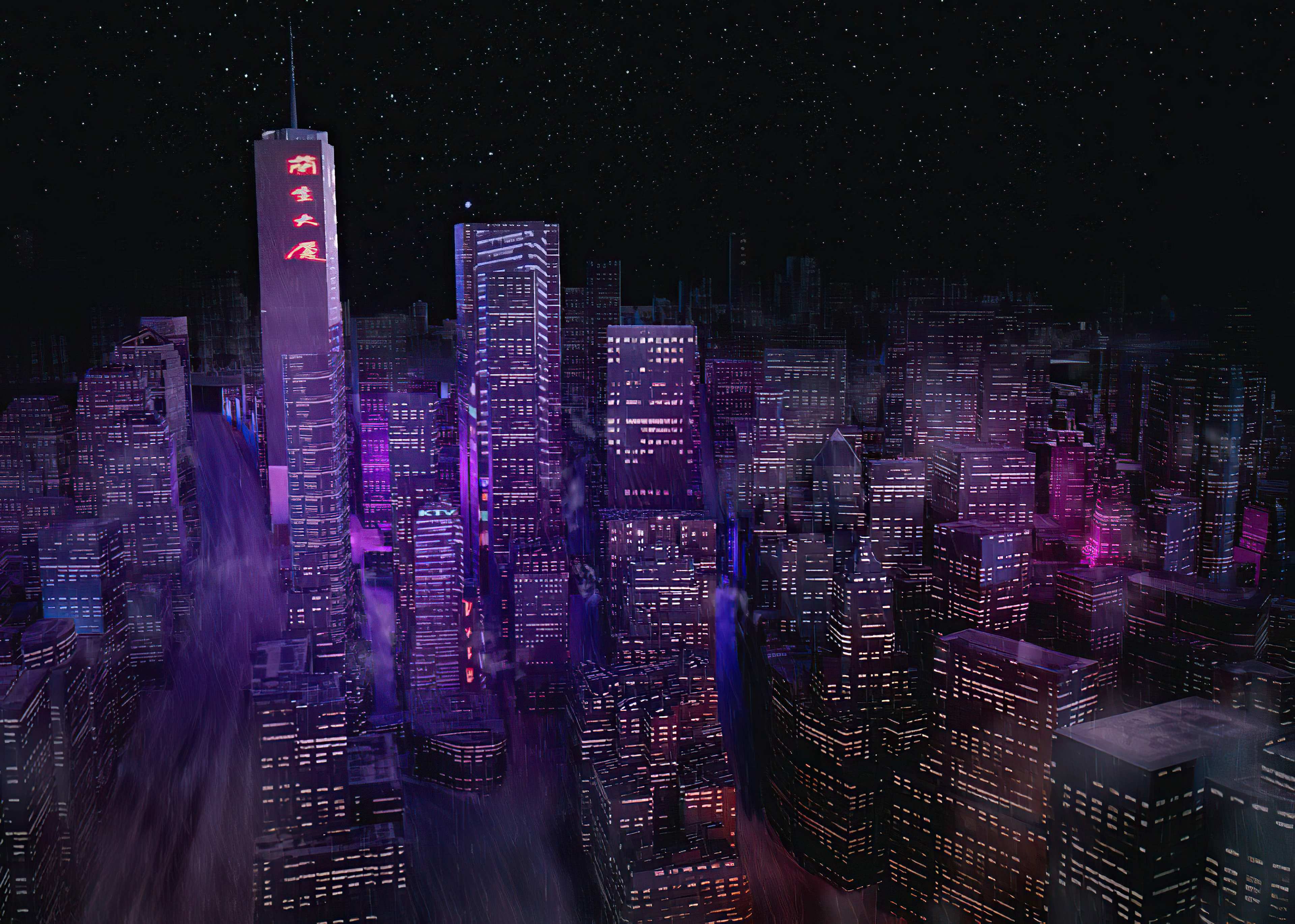 1920x1080 Night City Buildings Minimal 4k Laptop Full HD 1080P HD 4k  Wallpapers, Images, Backgrounds, Photos and Pictures
