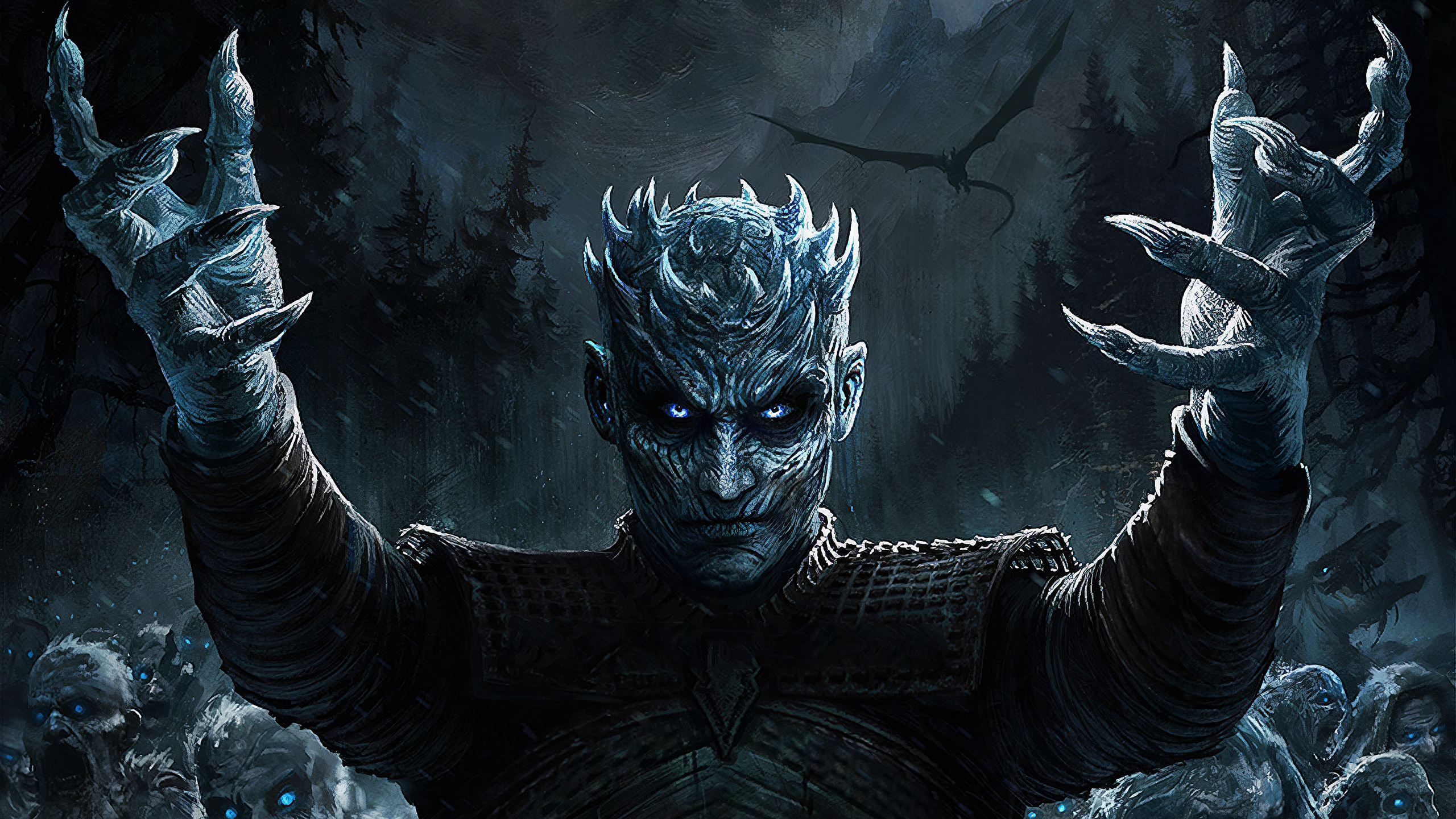 Wallpaper 4k Night King 4k Art Wallpaper