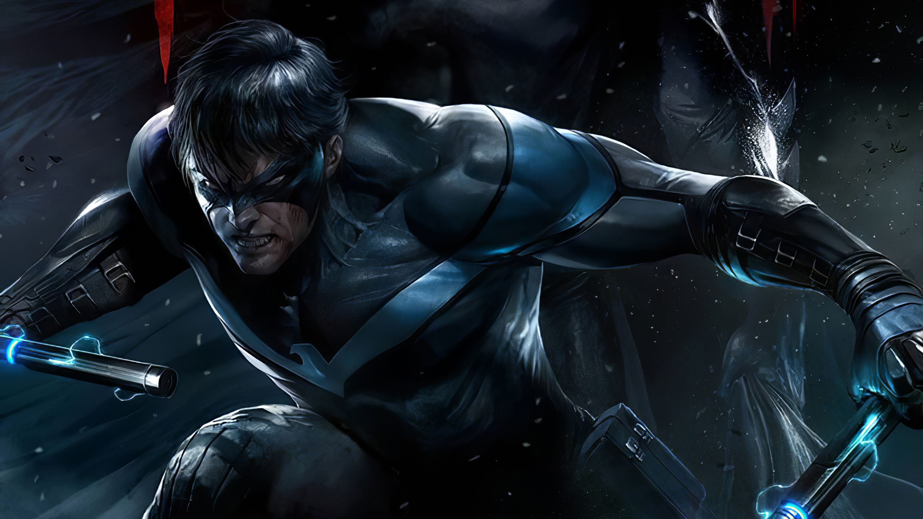 Nightwing Art New, HD Superheroes, 4k