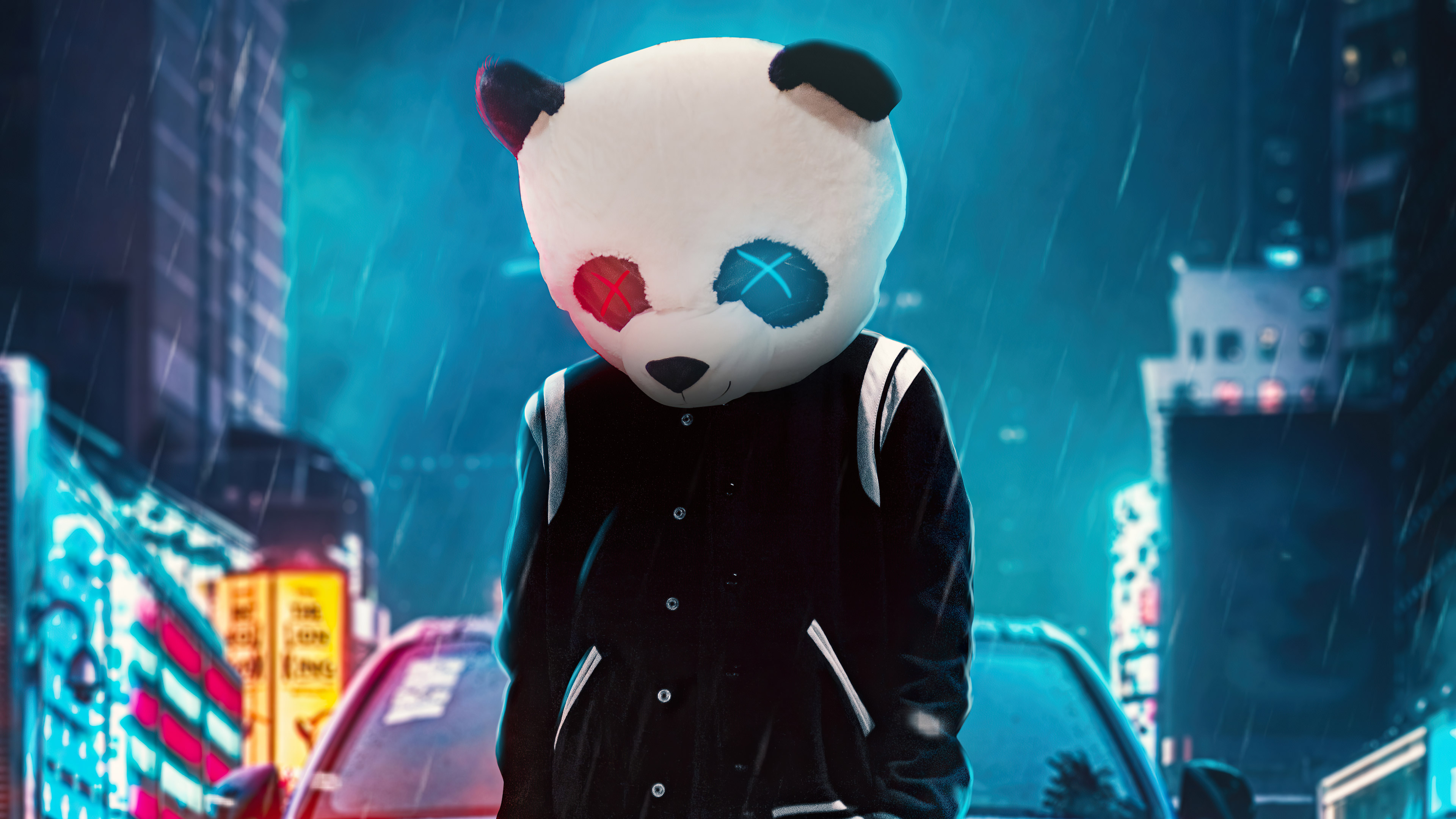 Panda Cool On Street 4k, HD Artist, 4k Wallpapers, Images, Backgrounds,  Photos and Pictures