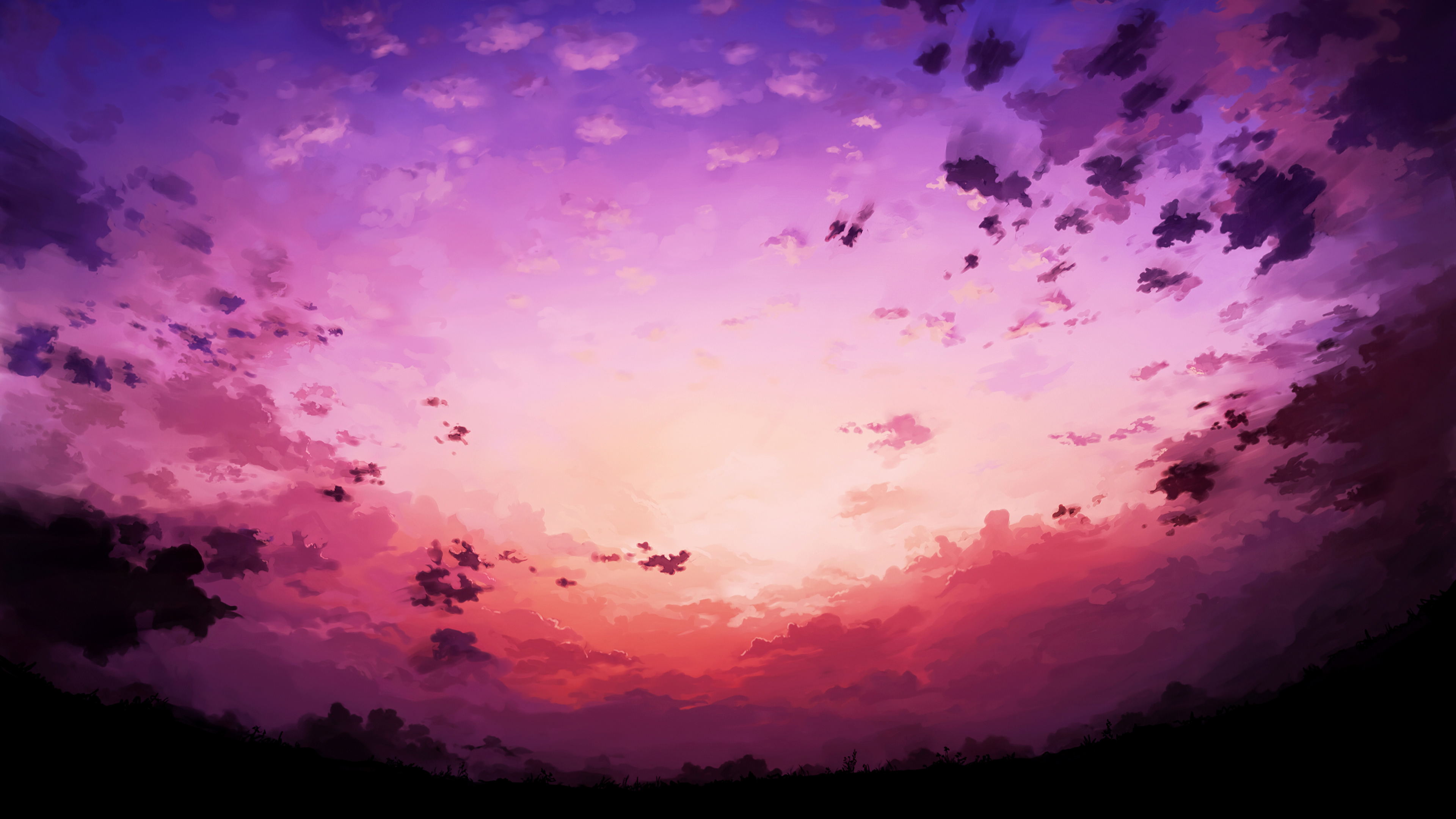 Pink Sky Horizon 4k, HD Artist, 4k Wallpapers, Images, Backgrounds, Photos  and Pictures