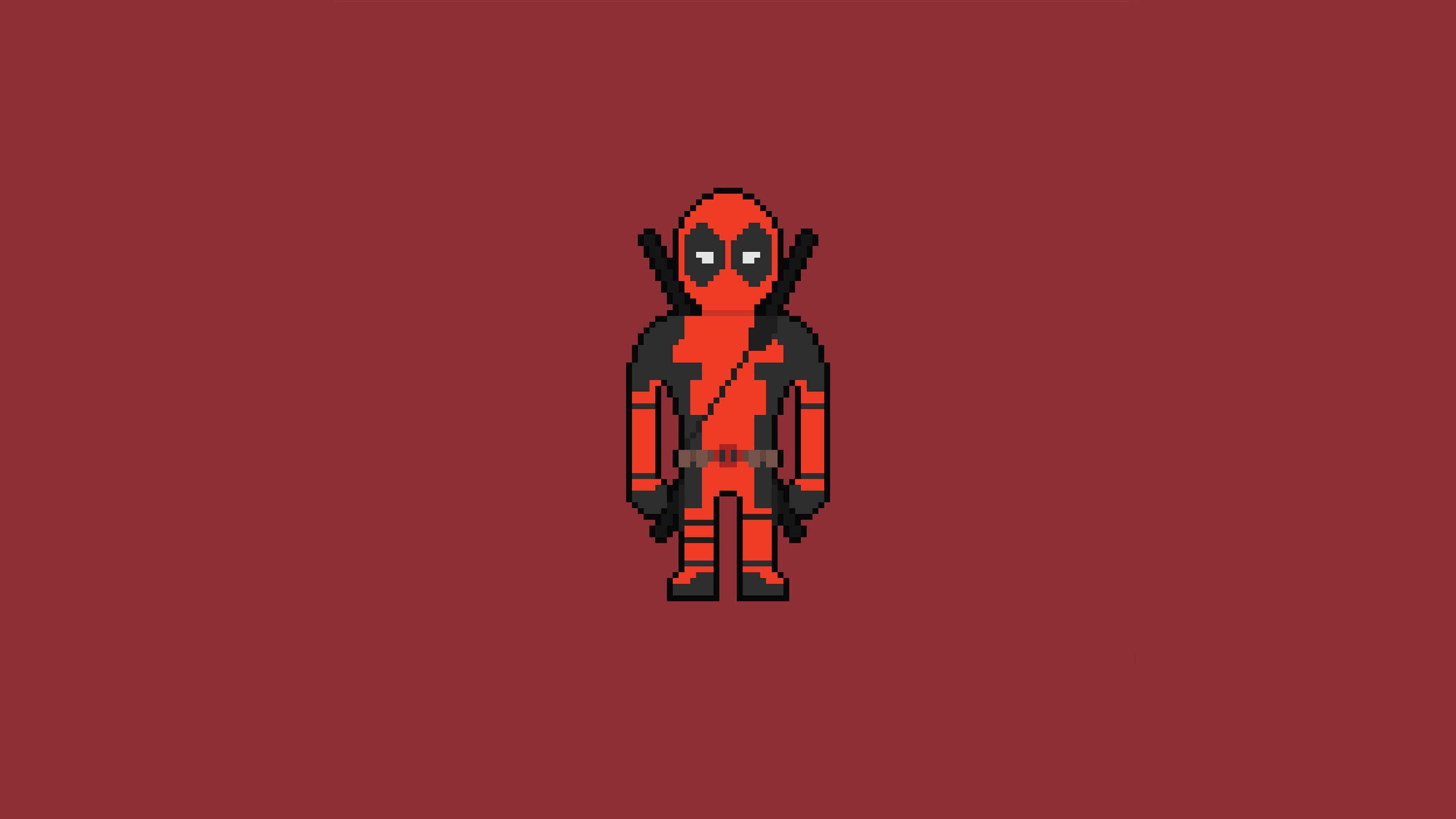 Pixel Deadpool Art, HD Superheroes, 4k Wallpapers, Images, Backgrounds,  Photos and Pictures