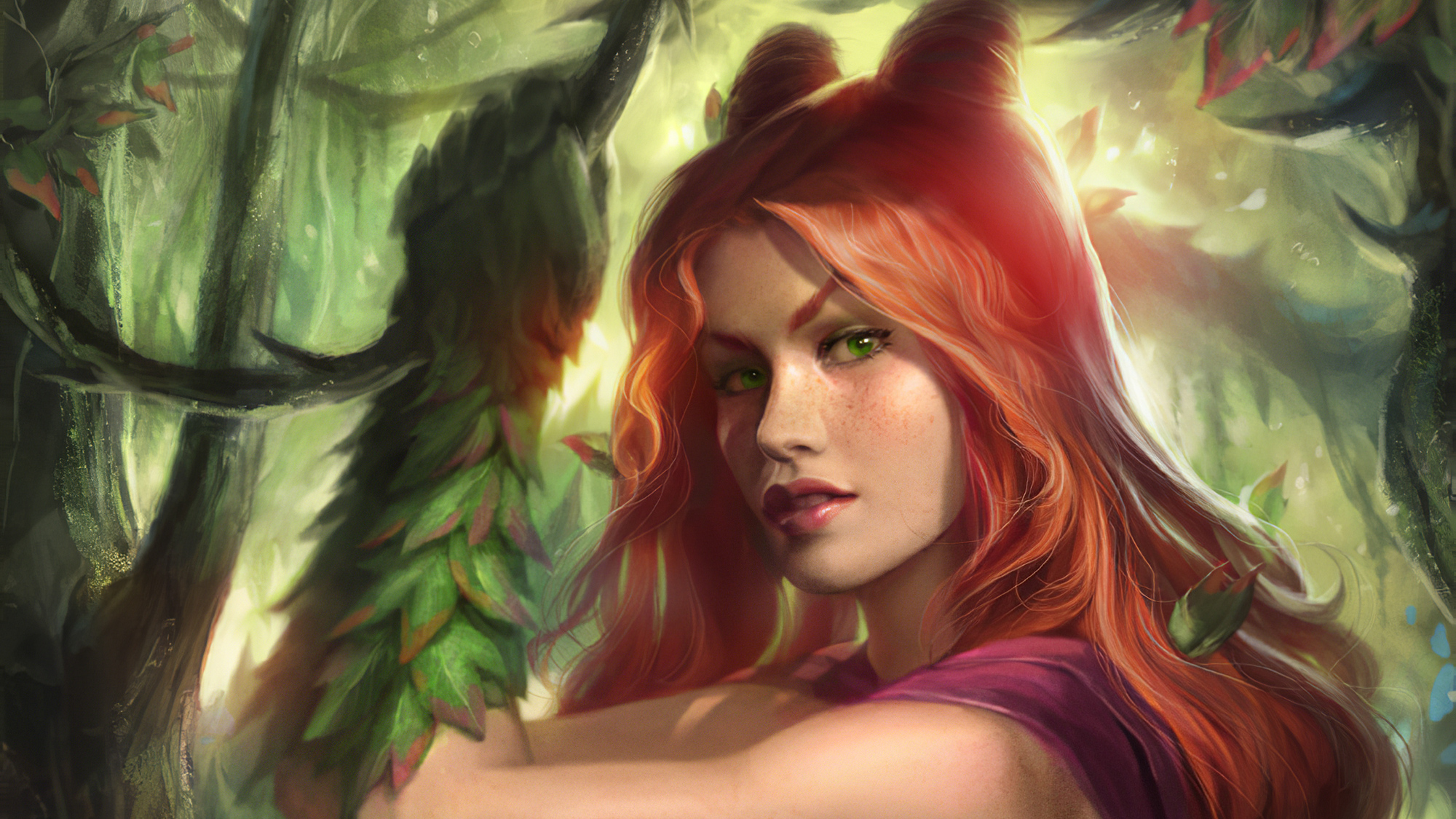 Poison Ivy Character Art