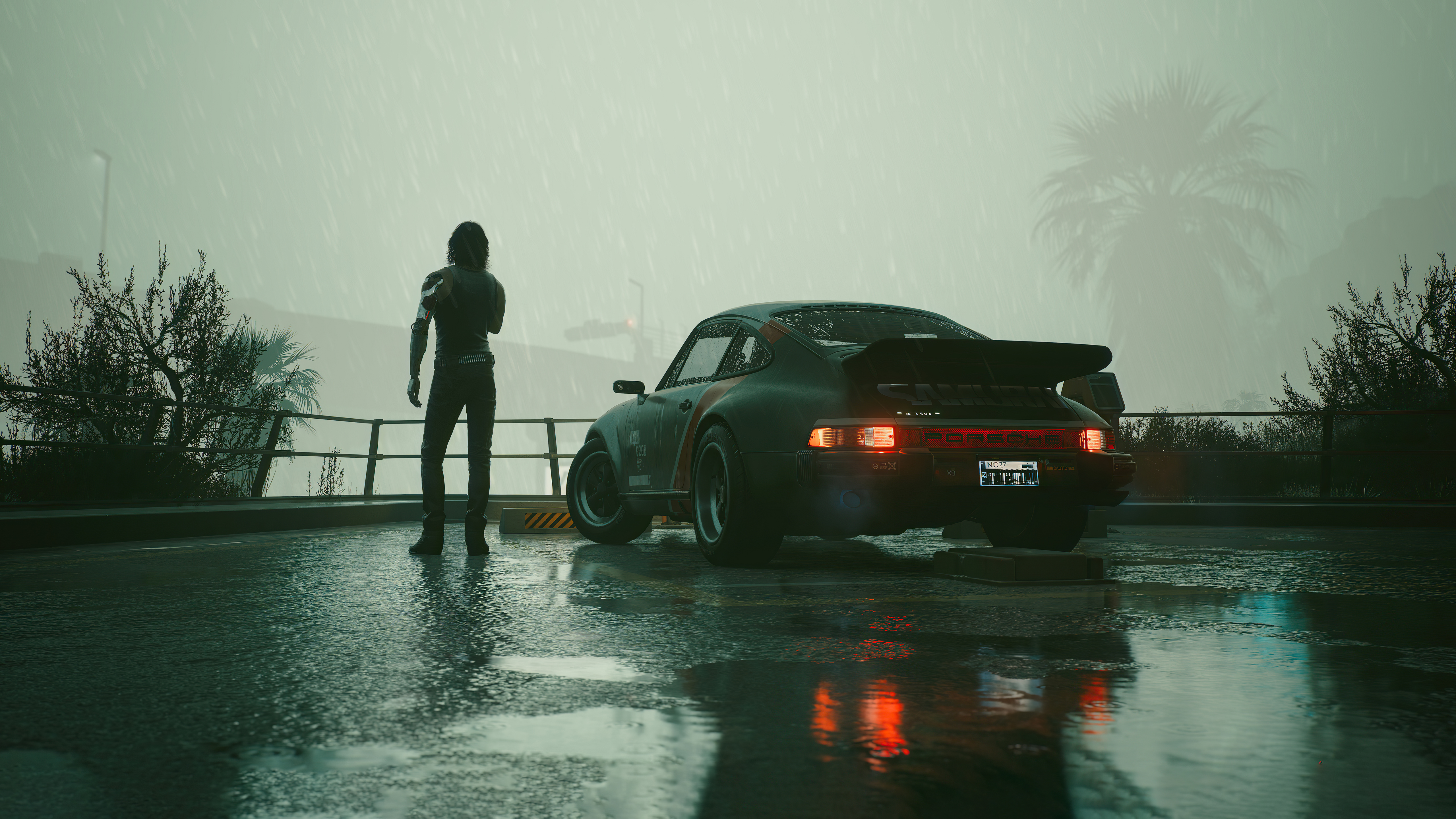 2048x1152 Night Chase In Little China Cyberpunk 2077 2048x1152