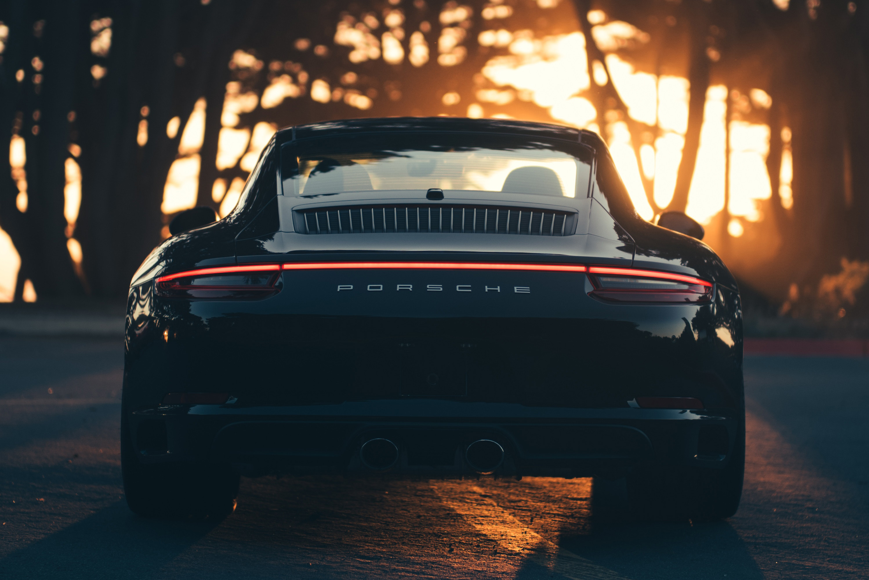 Porsche Carrera 911 Black, HD Cars, 4k Wallpapers, Images, Backgrounds