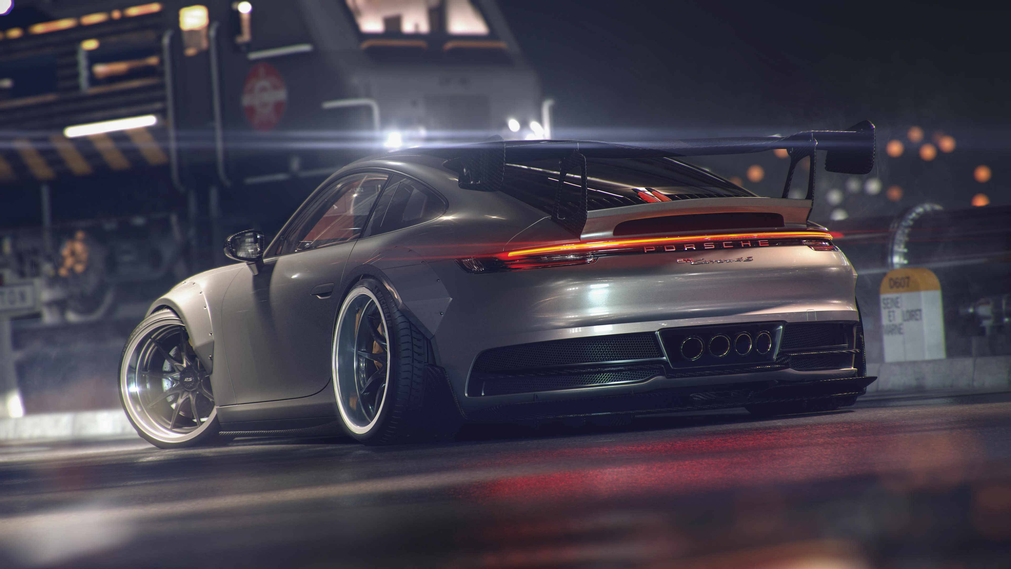 Porsche GT3 911 GT Rear, HD Cars, 4k Wallpapers, Images, Backgrounds,  Photos and Pictures