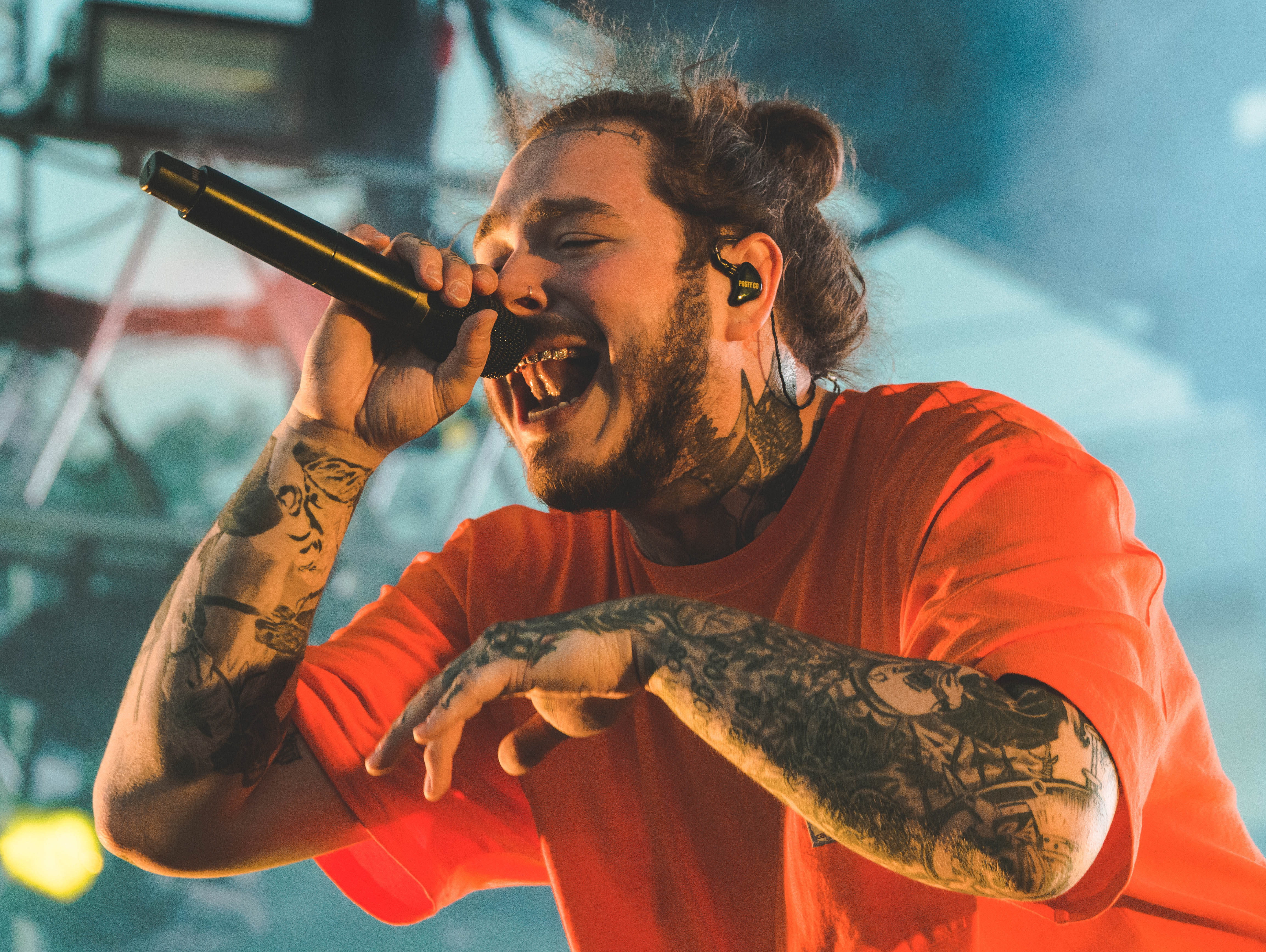 Post Malone Performing Live 4k, HD Music, 4k Wallpapers ...