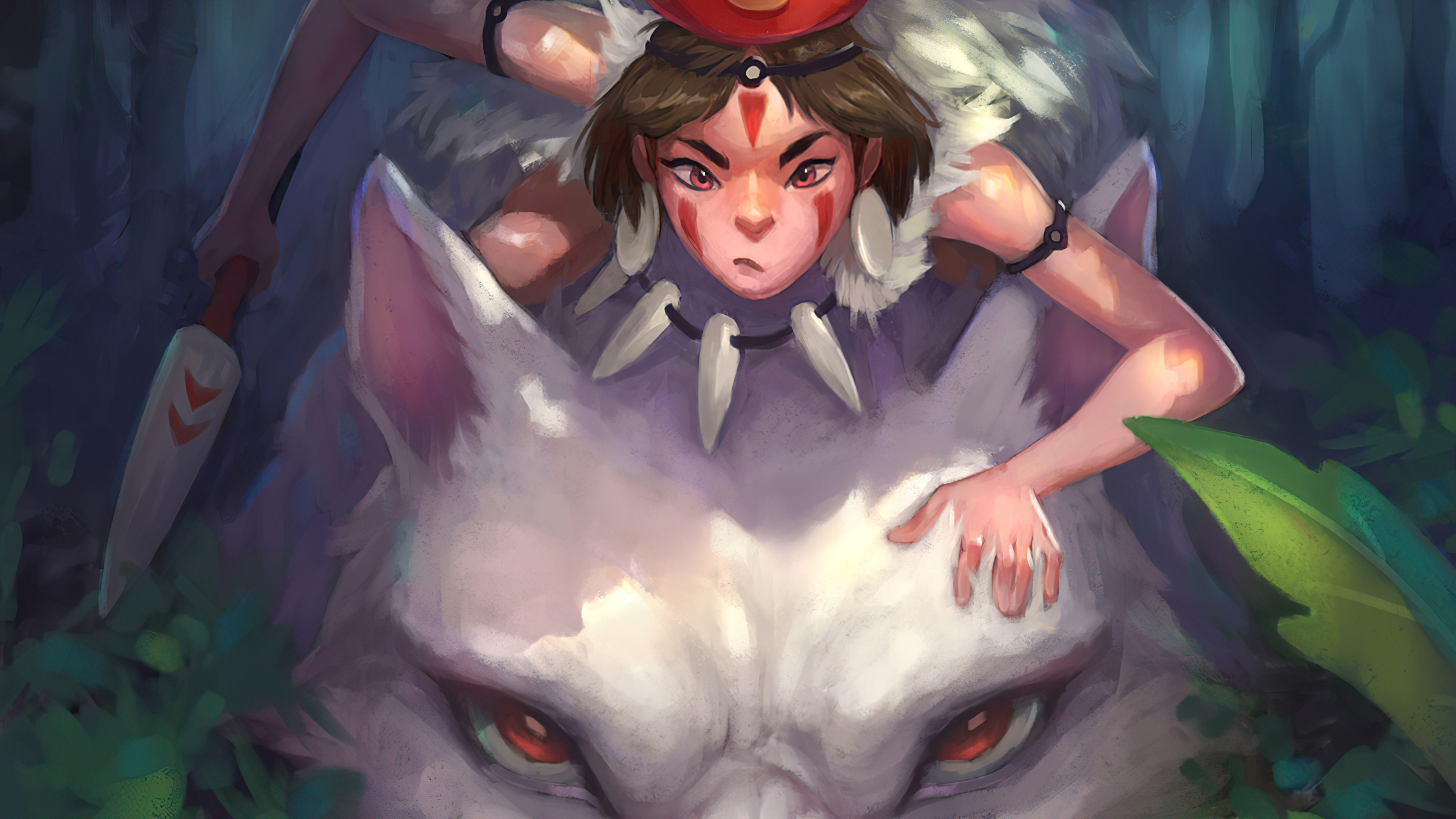 Princess Mononoke Fanart 4k, HD Anime, 4k Wallpapers, Images, Backgrounds,  Photos and Pictures