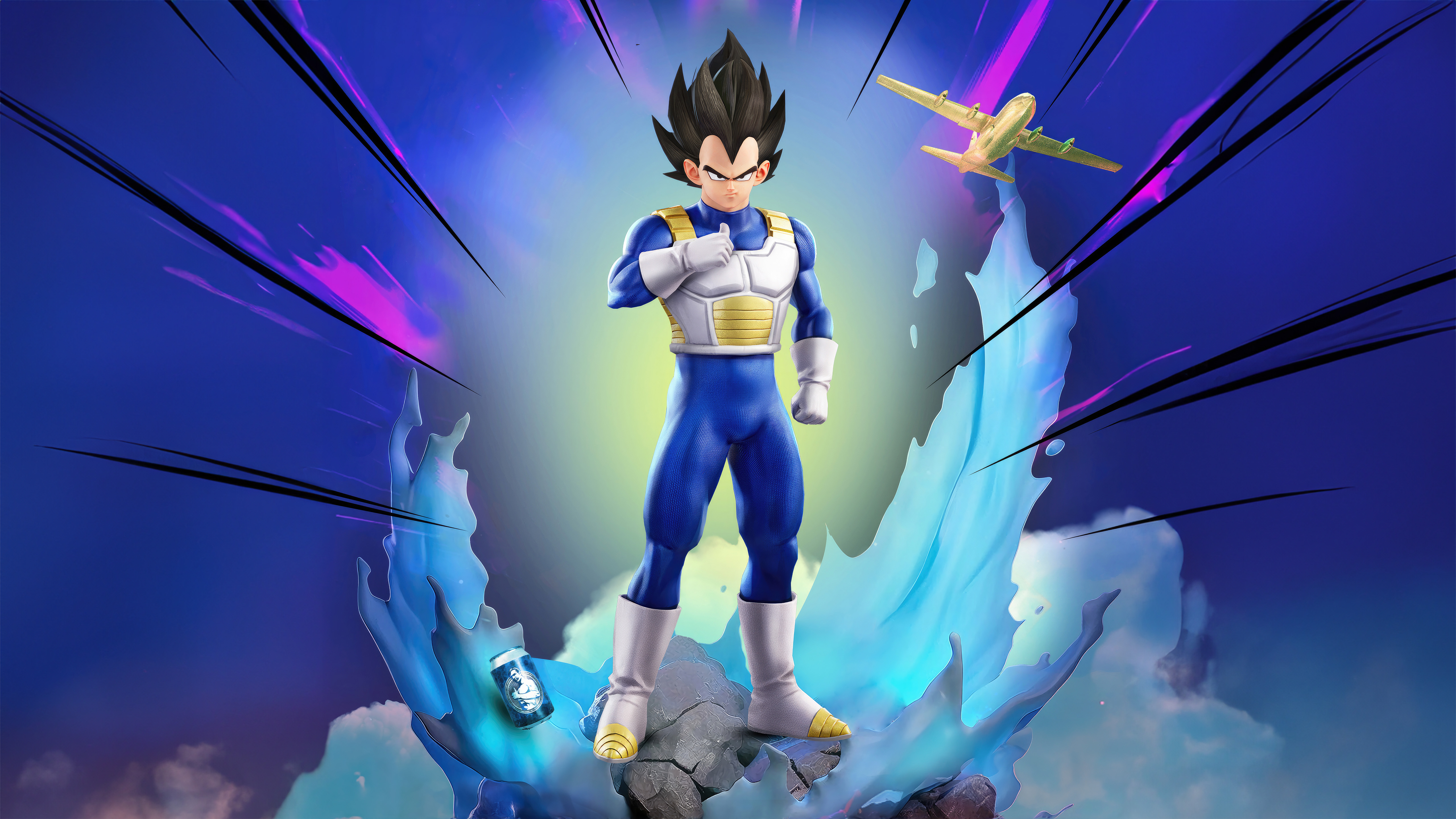 Vegeta Wallpaper 4K, Dragon Ball Super, 5K