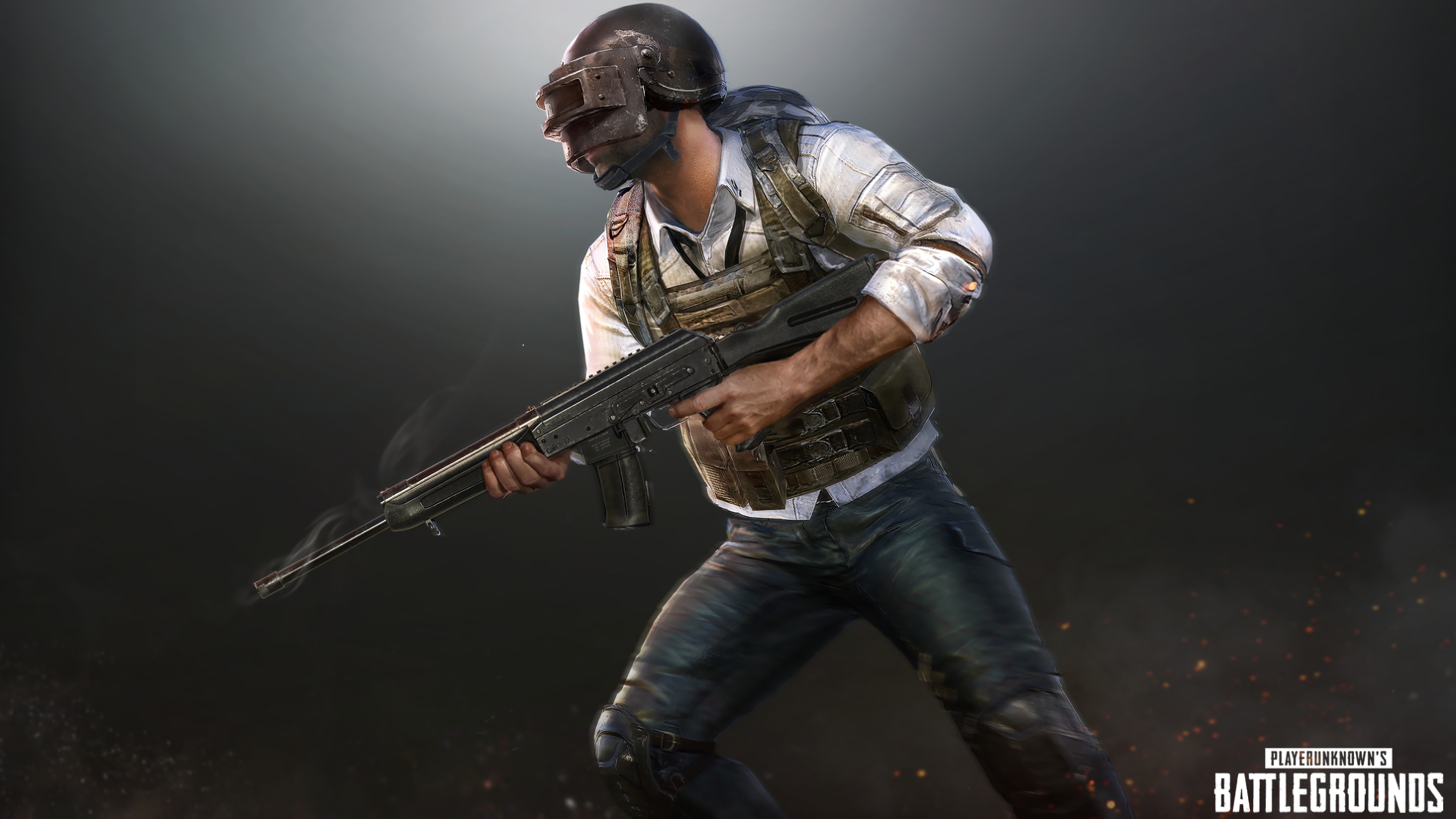 2048x1152 PUBG Helmet Guy 2048x1152 Resolution HD 4k Wallpapers, Images,  Backgrounds, Photos and Pictures