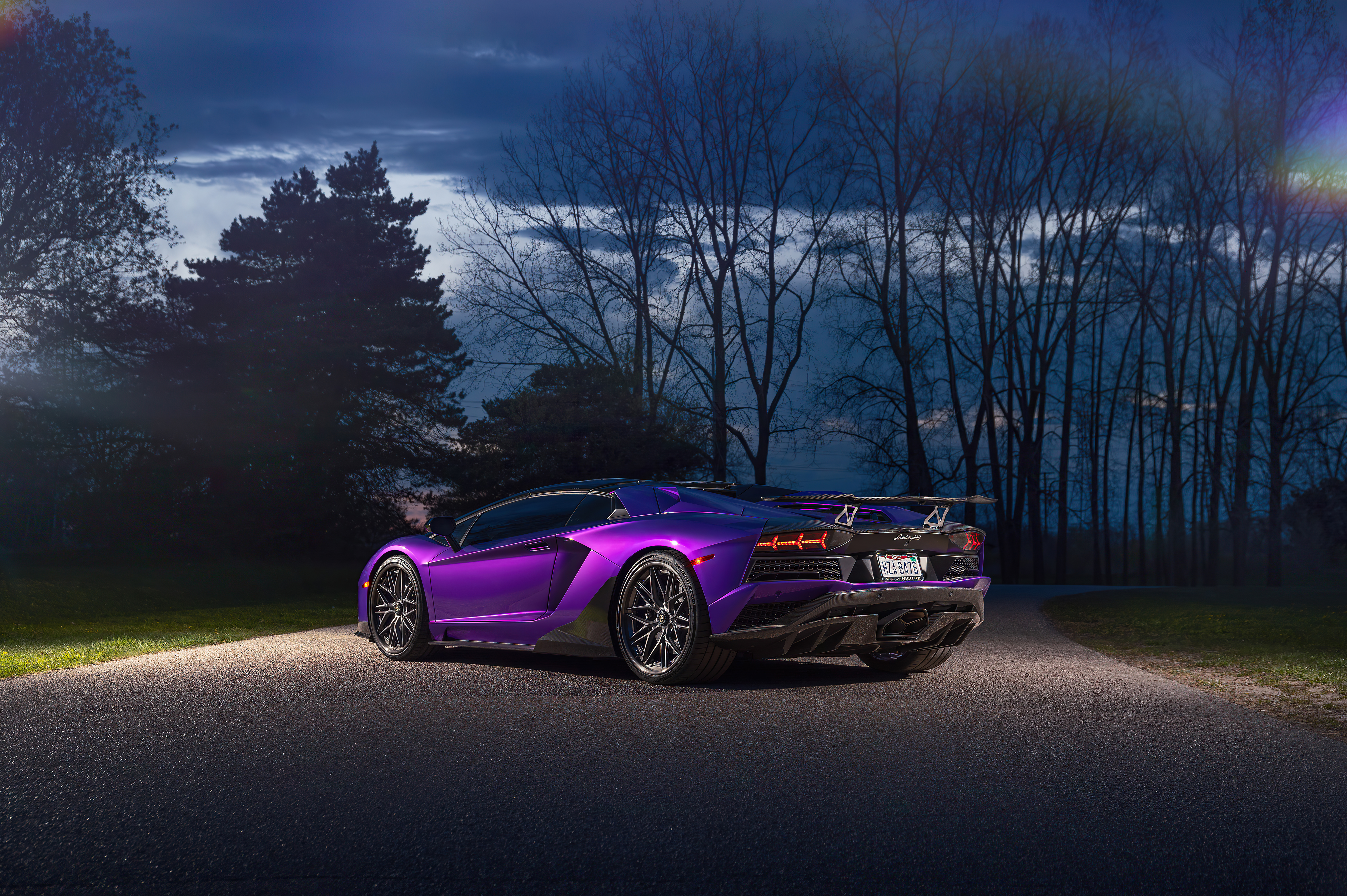 Purple Lamborghini Aventador Rear 5k, HD Cars, 4k Wallpapers, Images,  Backgrounds, Photos and Pictures