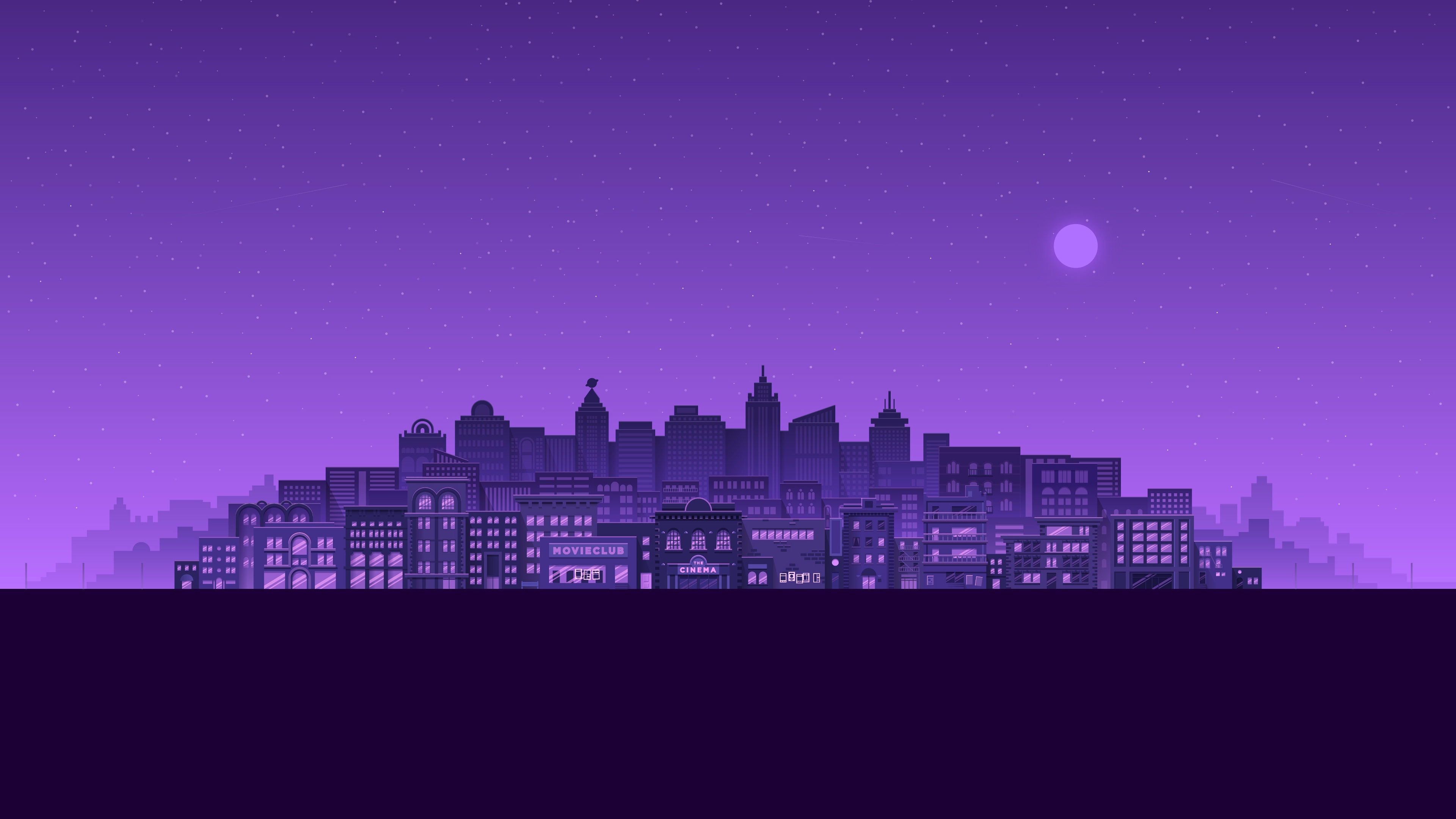 Thành phố tím: Để trốn khỏi sự ồn ào của đời sống đô thị, hãy dành chút thời gian để ngắm nhìn thành phố tím lung linh này. Sự kết hợp giữa sắc tím đậm và ánh đèn đêm sẽ tạo ra một không gian ấn tượng và đầy mê hoặc.