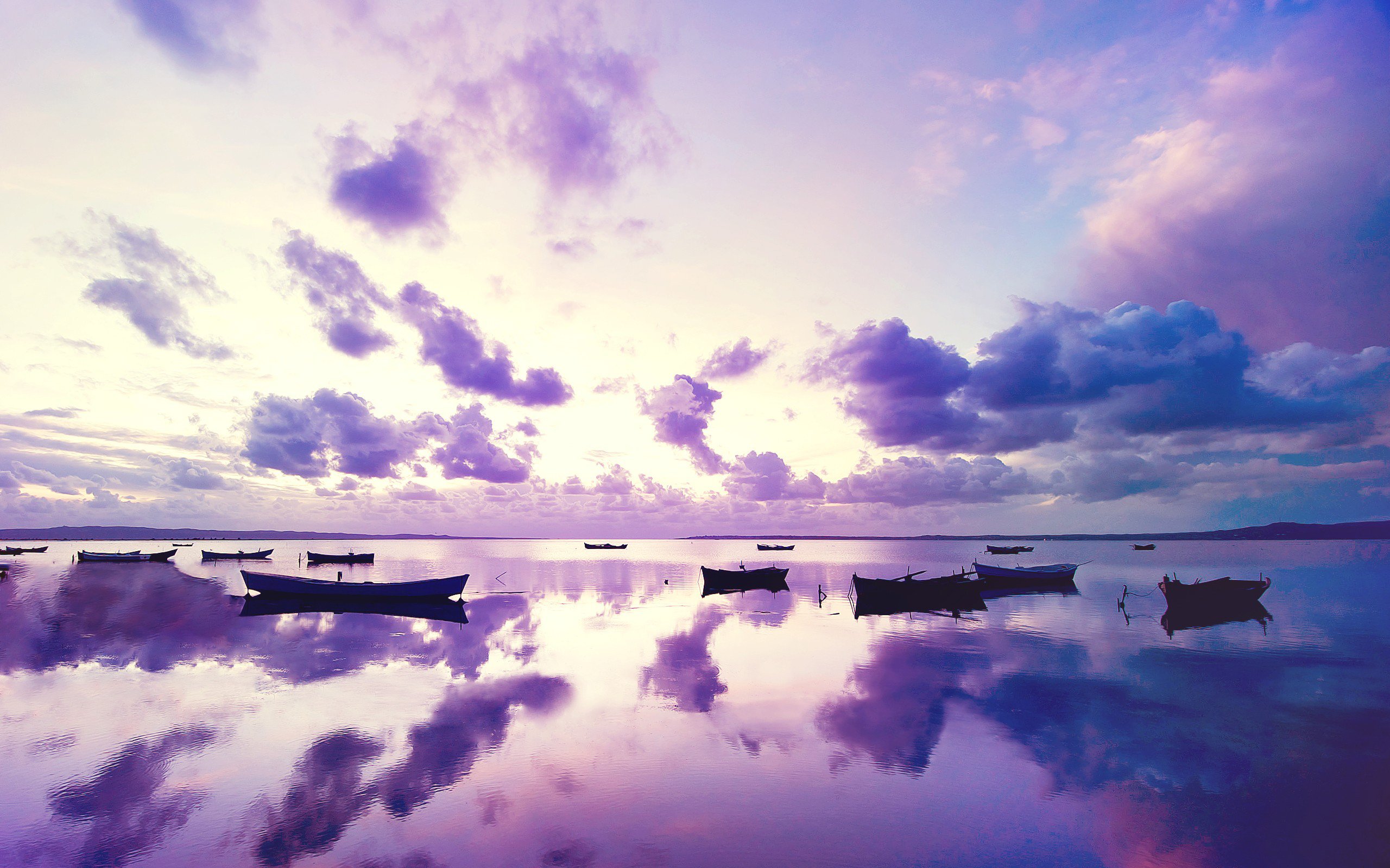 Gorgeous Purple Sunset HD wallpaper