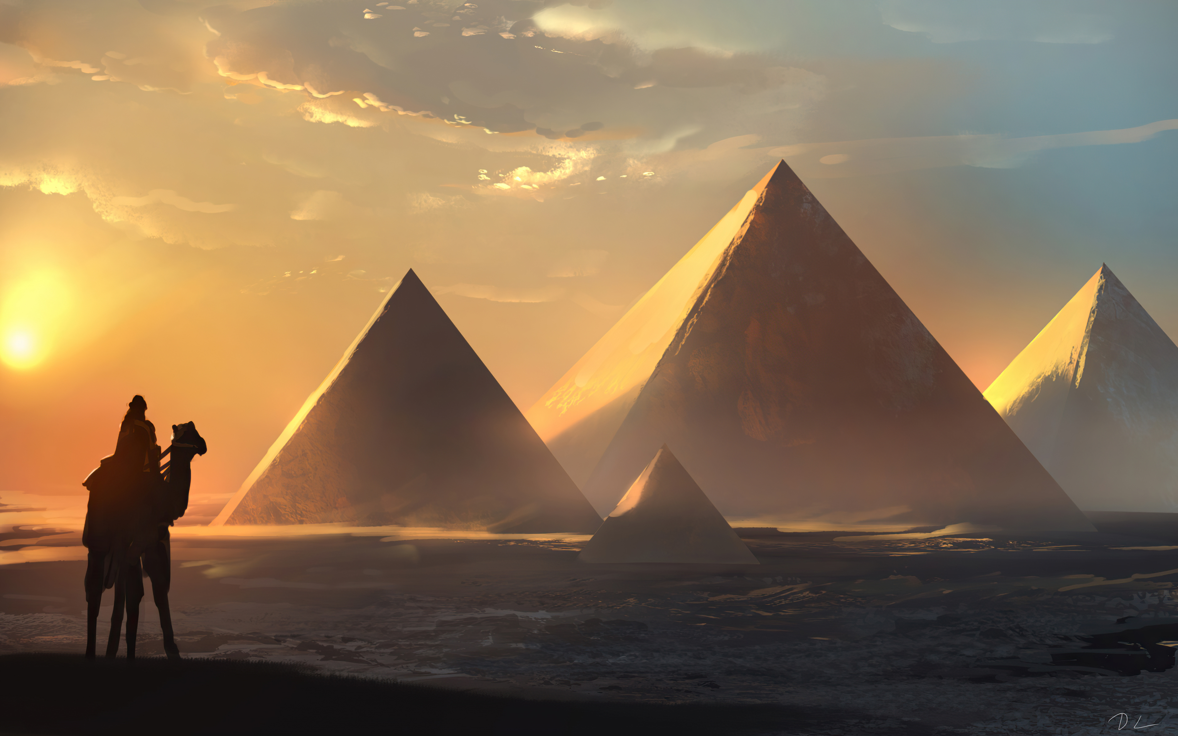 Pyramids Of Giza, HD Artist, 4k Wallpapers, Images, Backgrounds, Photos and  Pictures